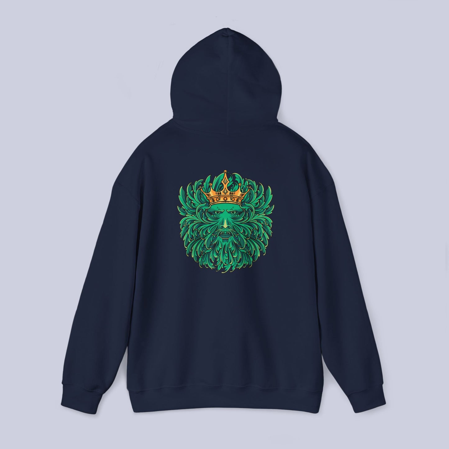 Green Man Pullover Hoodie