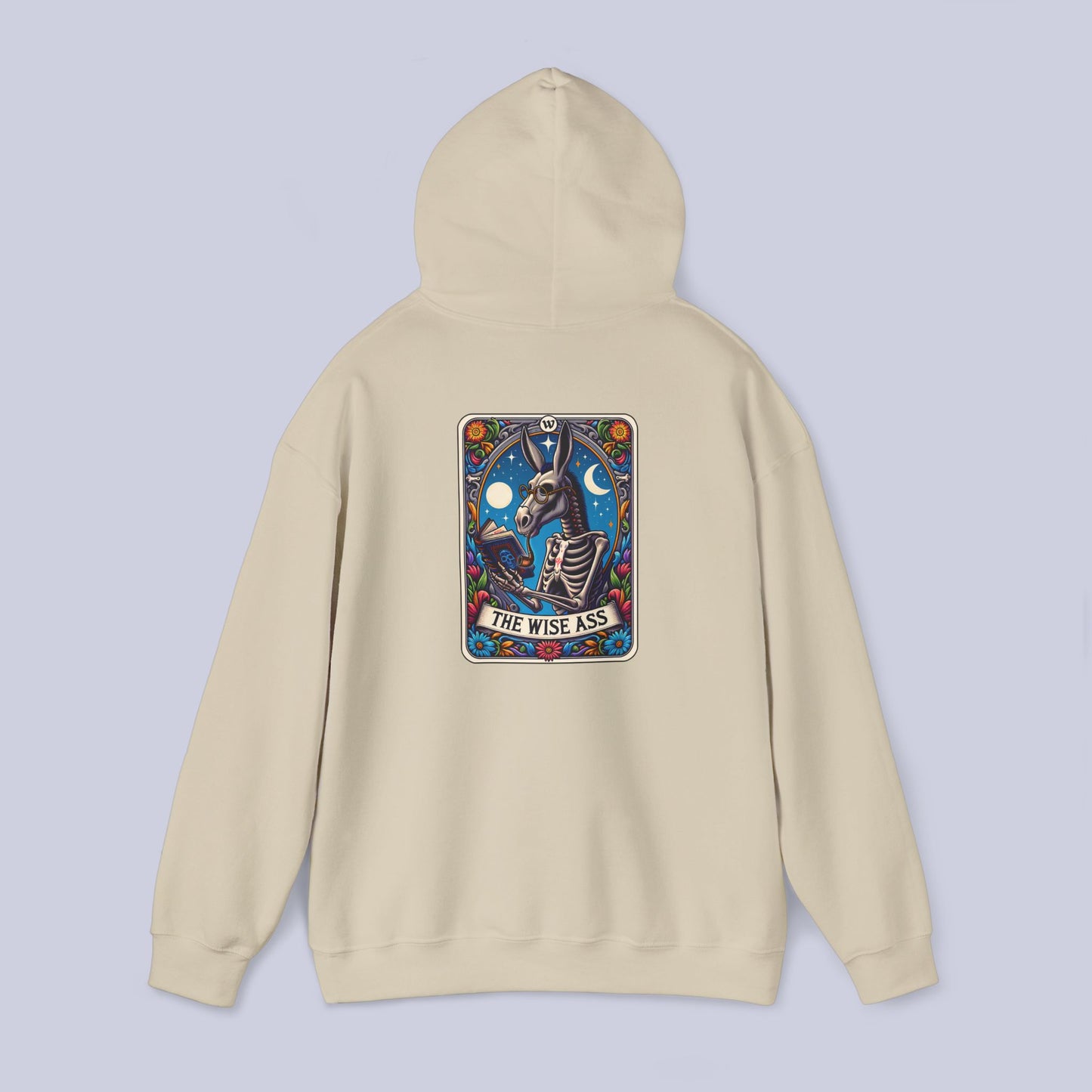 The Wise Ass Tarot Card Pullover Hoodie