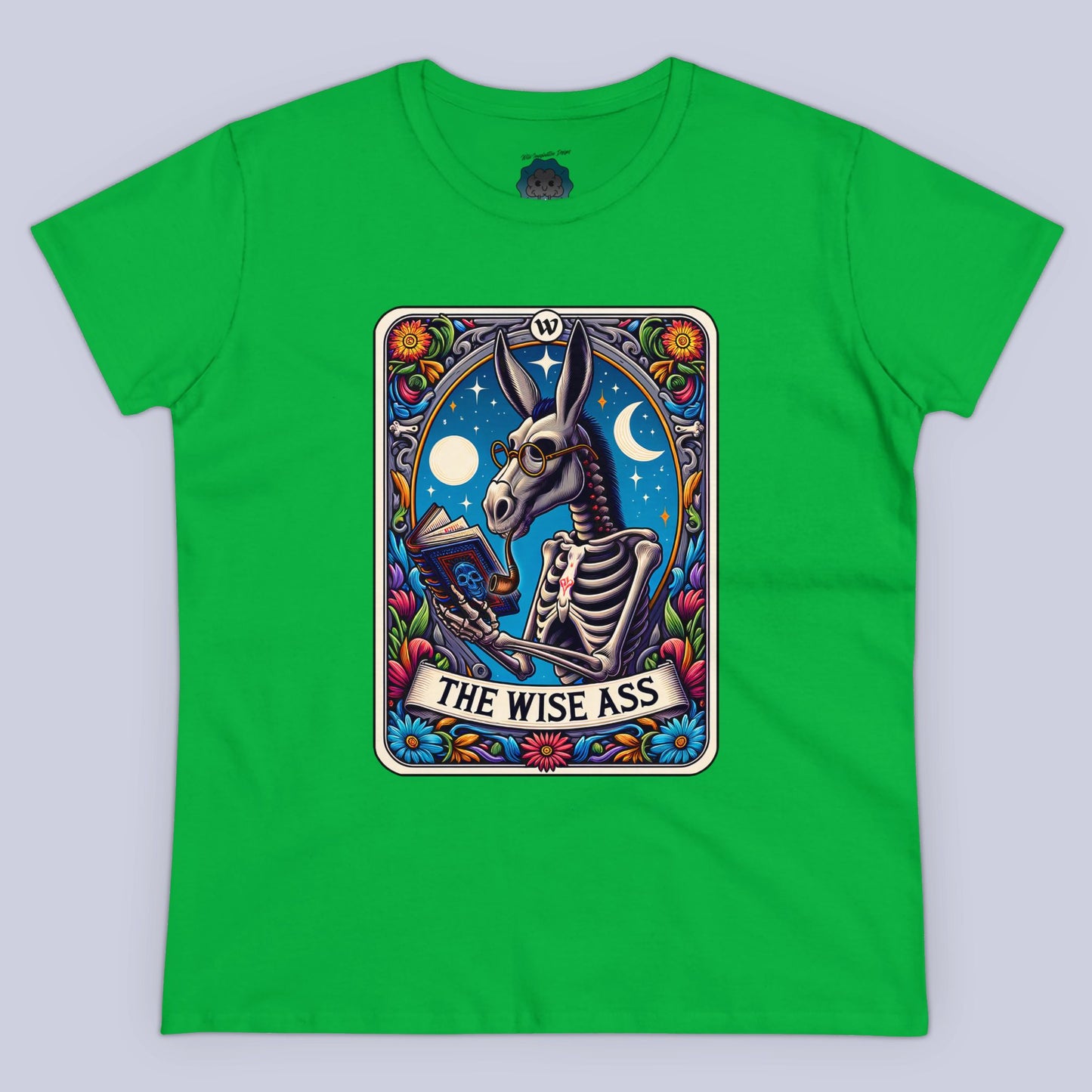 Wise Ass Tarot Card Women's Tee