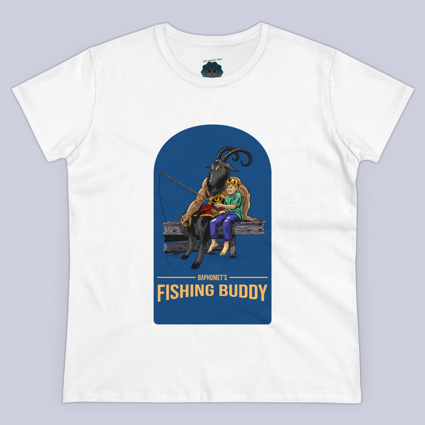 Baphomet's Fishing Buddy Women's Tee