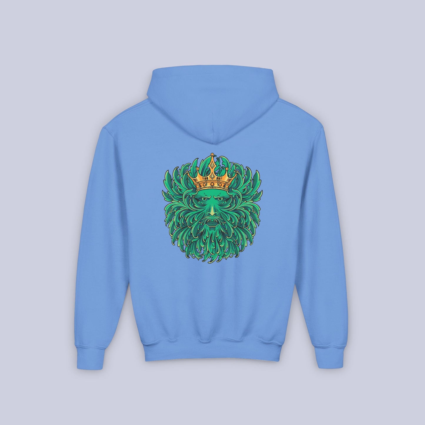 Green Man Kid's Hoodie