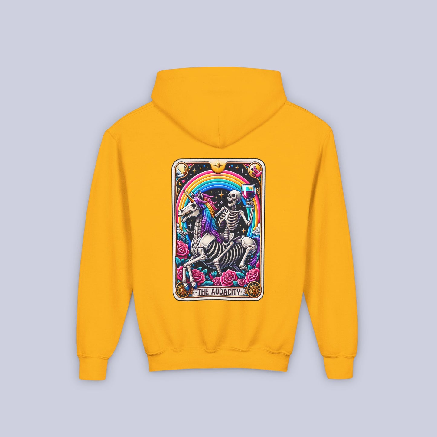 The Audacity Tarot Card Kids Hoodie