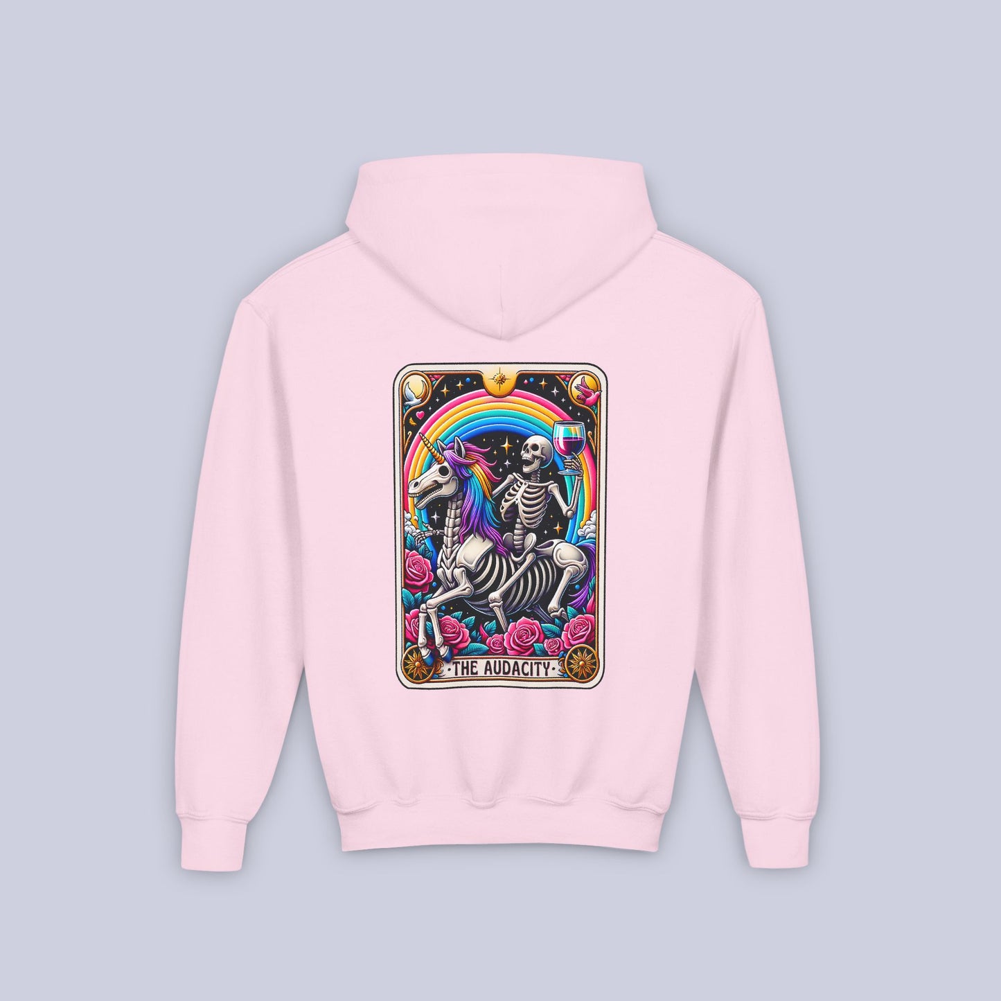 The Audacity Tarot Card Kids Hoodie