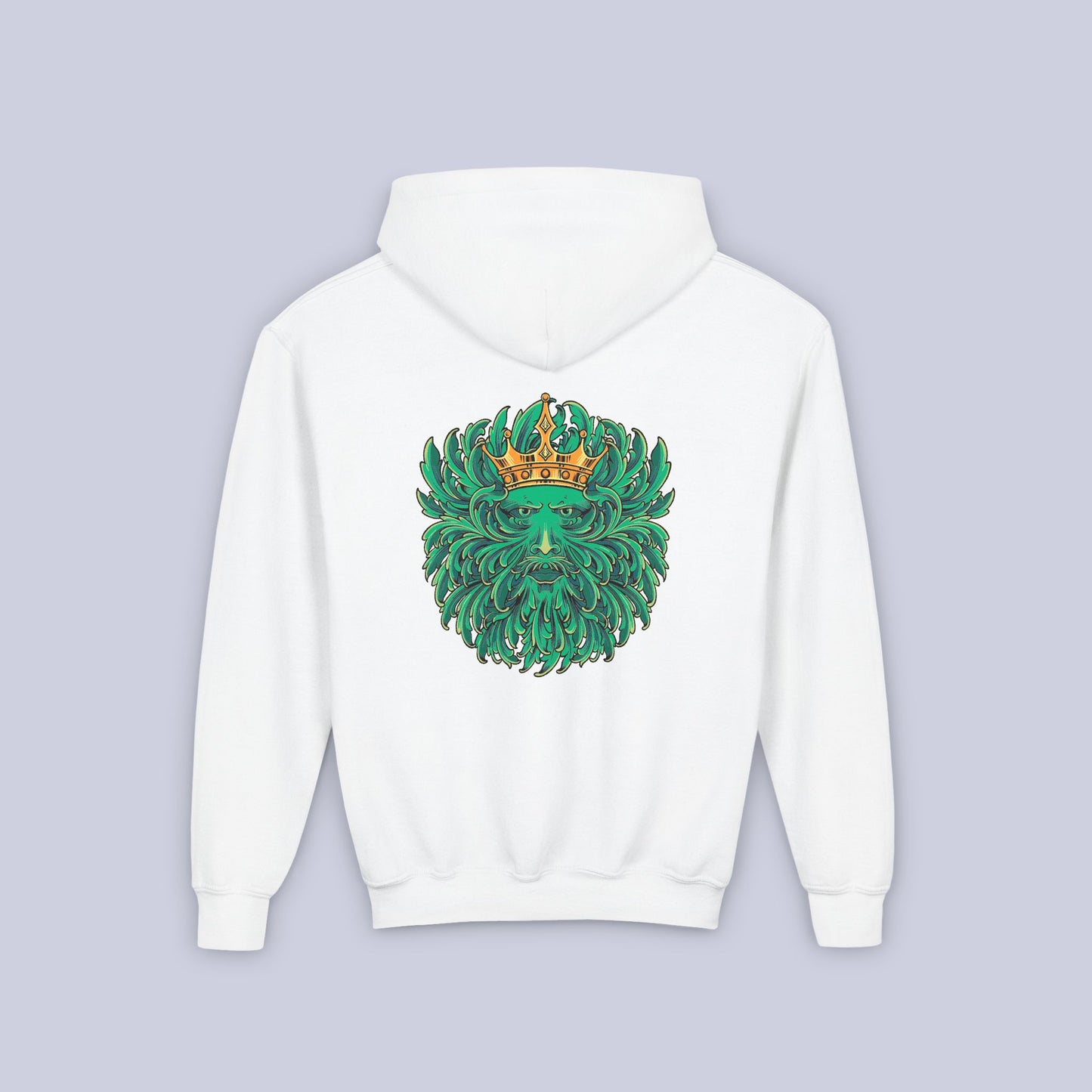 Green Man Kid's Hoodie