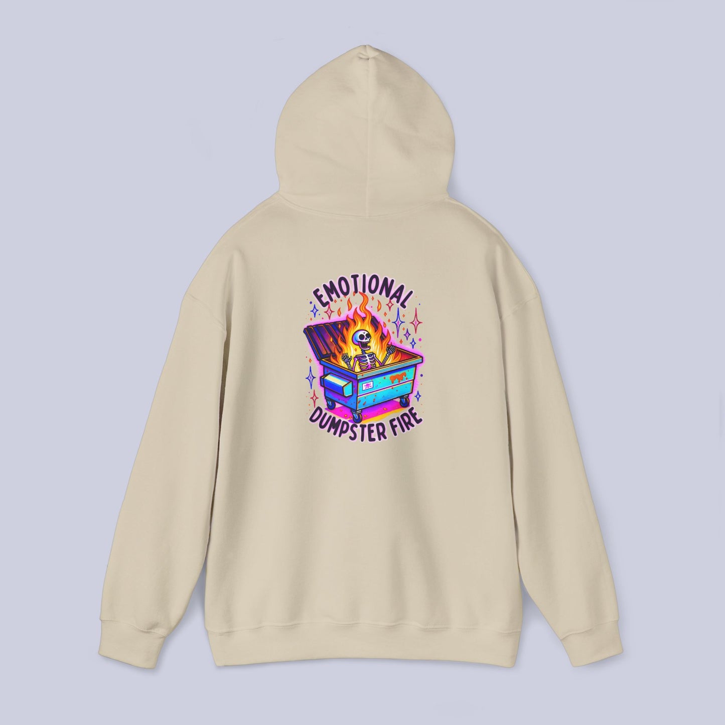 Emotional Dumpster Fire Pullover Hoodie