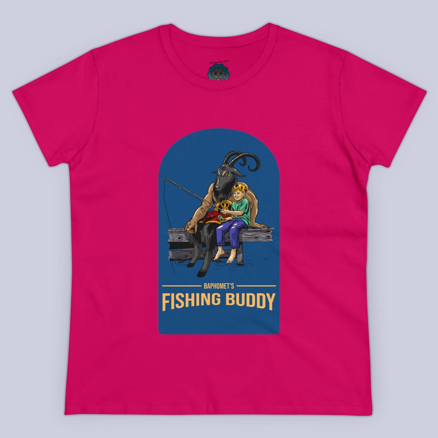 Baphomet's Fishing Buddy Women's Tee