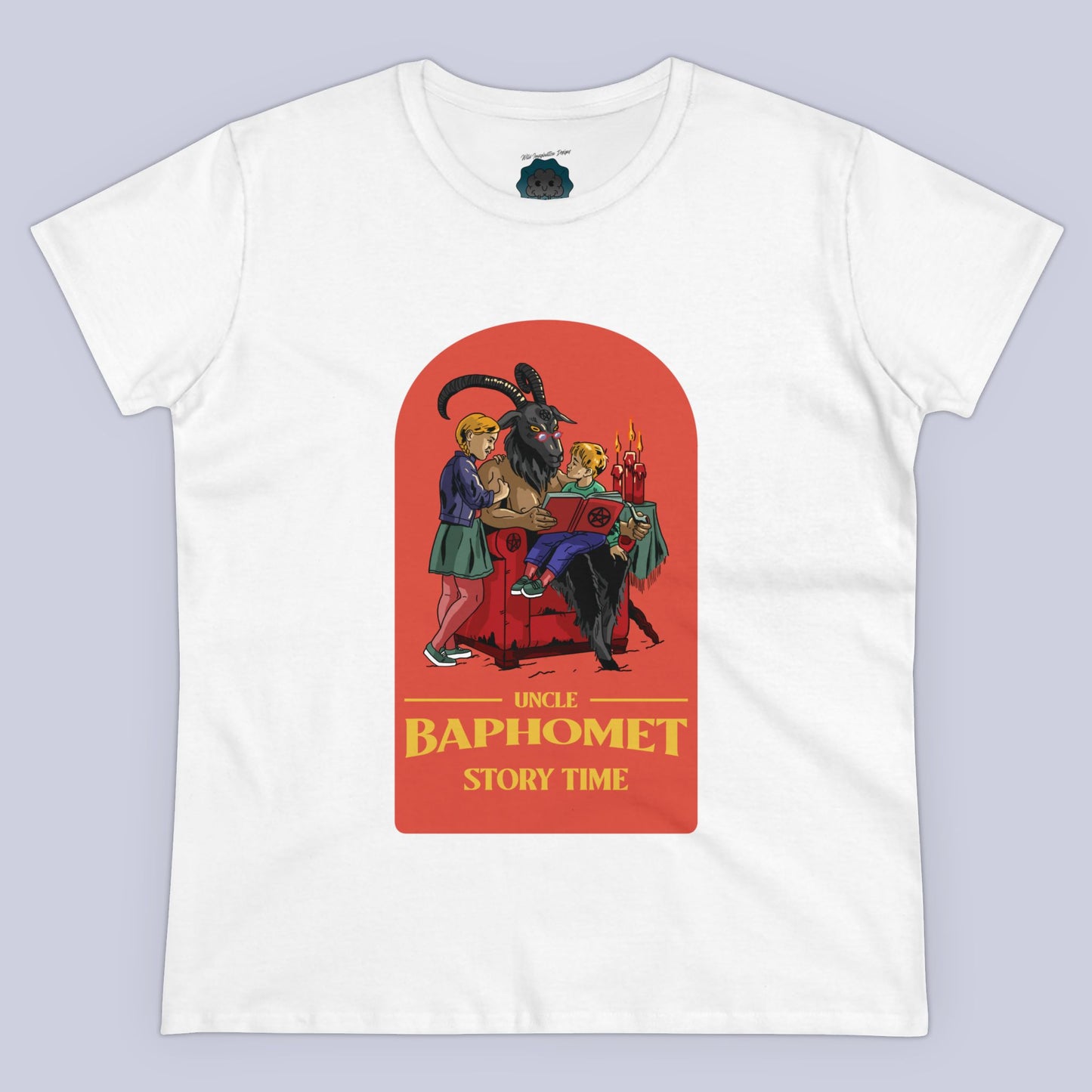 Uncle Baphomet Story Time Women's Tee