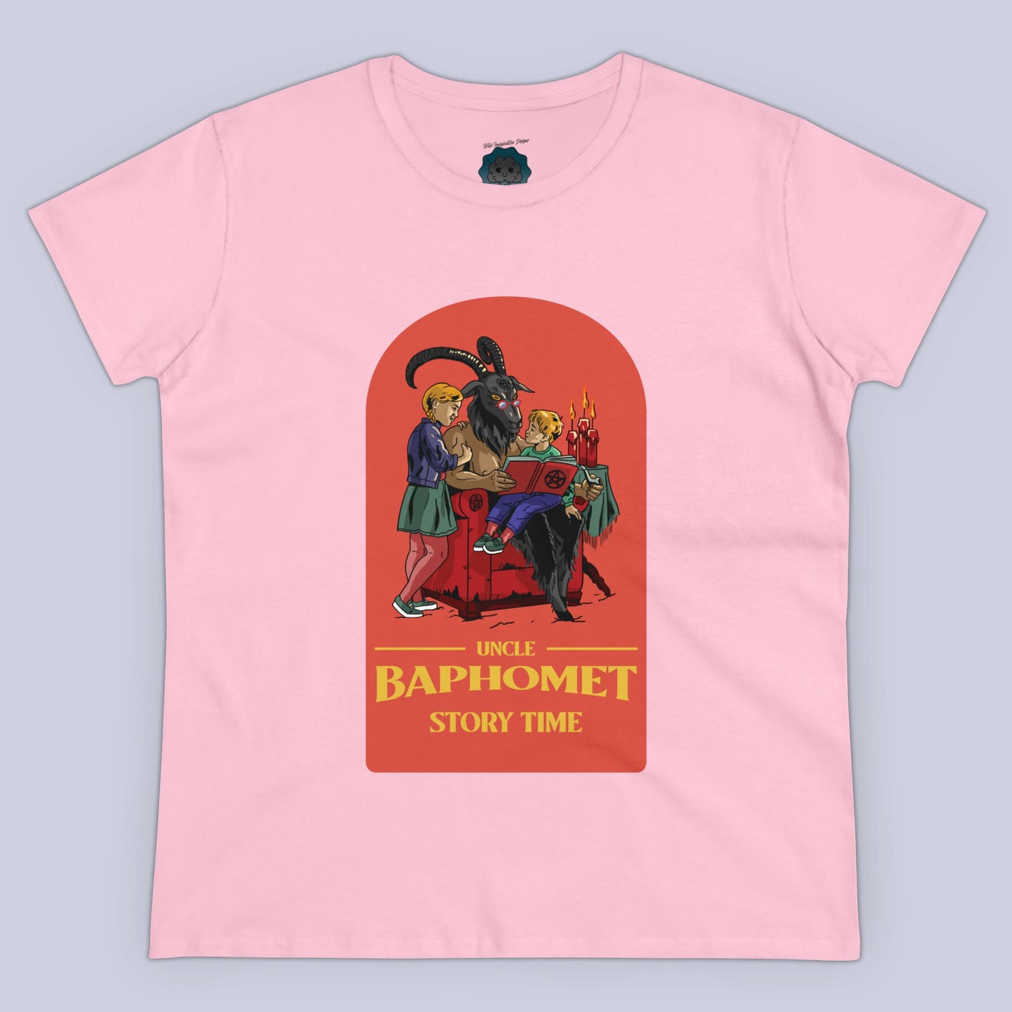 Uncle Baphomet Story Time Women's Tee