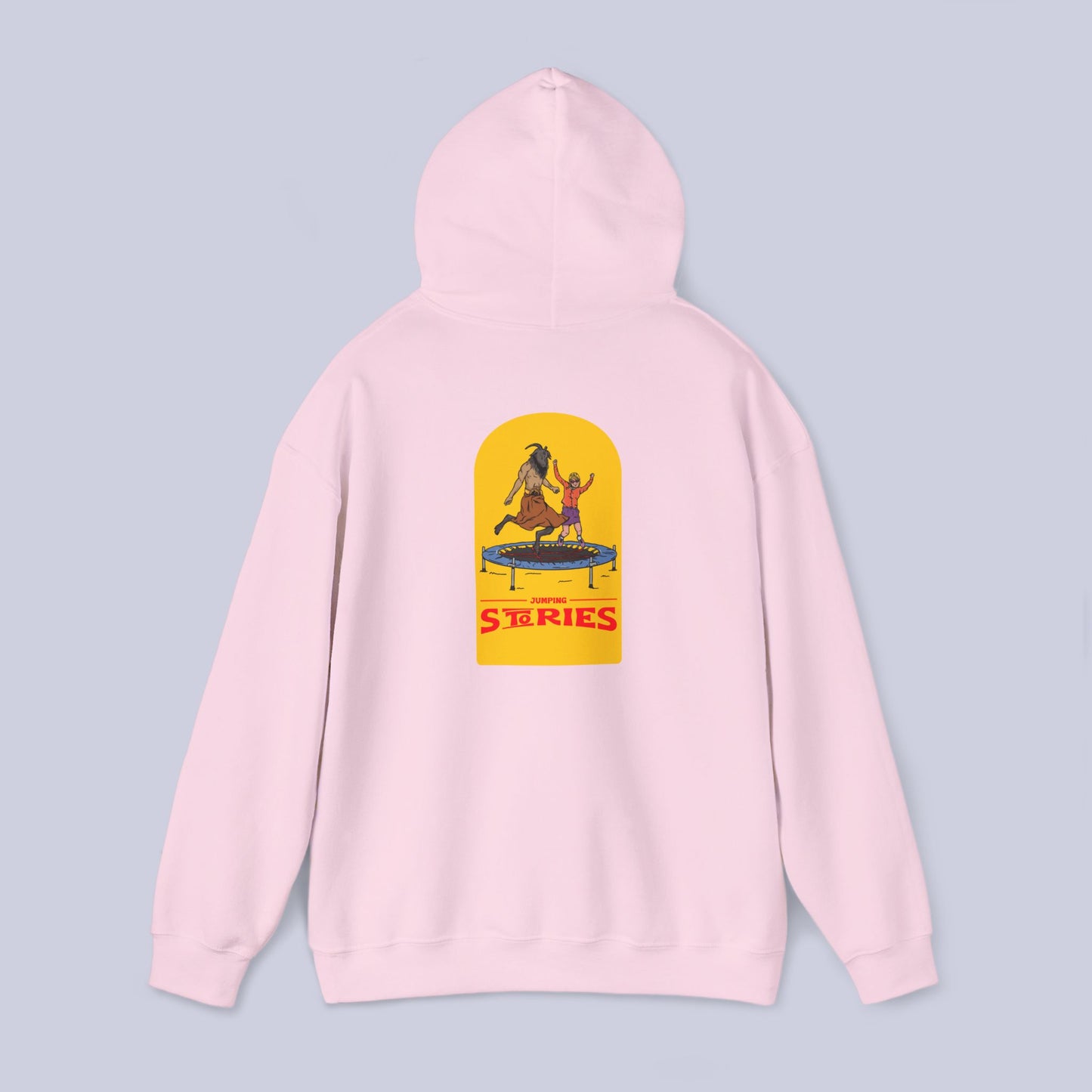 Baphomet Jumping Stories Pullover Hoodie