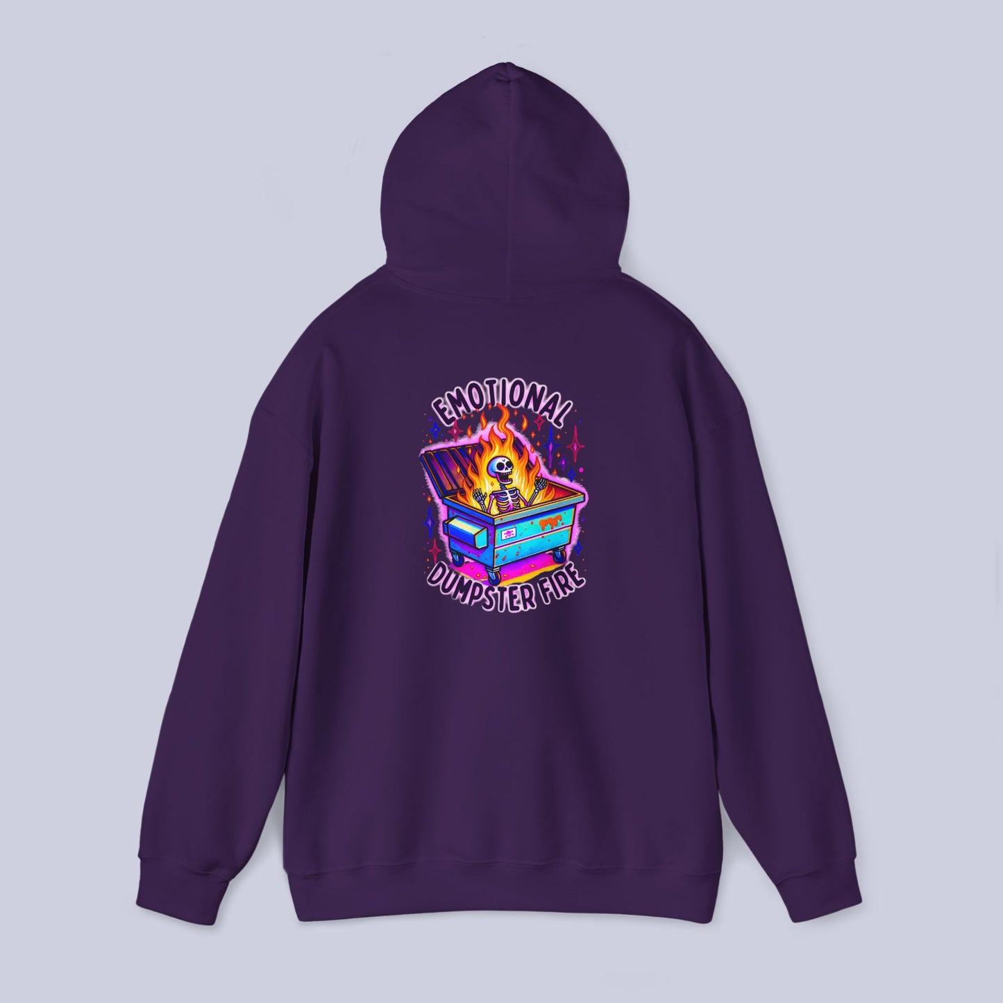 Emotional Dumpster Fire Pullover Hoodie