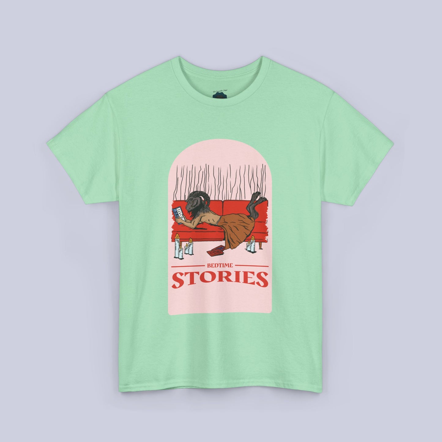 Bedtime Stories With Baphomet Men's Tee