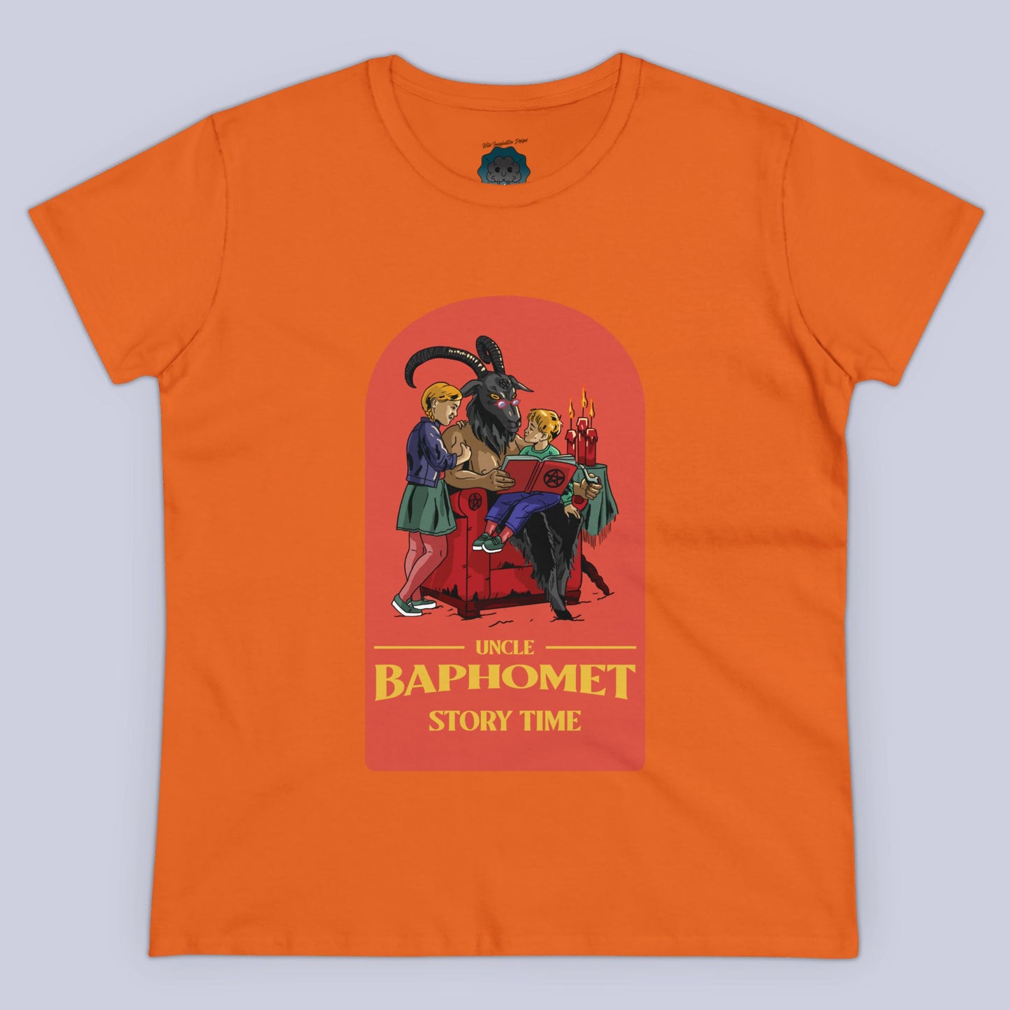 Uncle Baphomet Story Time Women's Tee