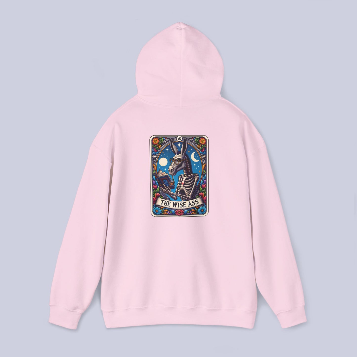 The Wise Ass Tarot Card Pullover Hoodie