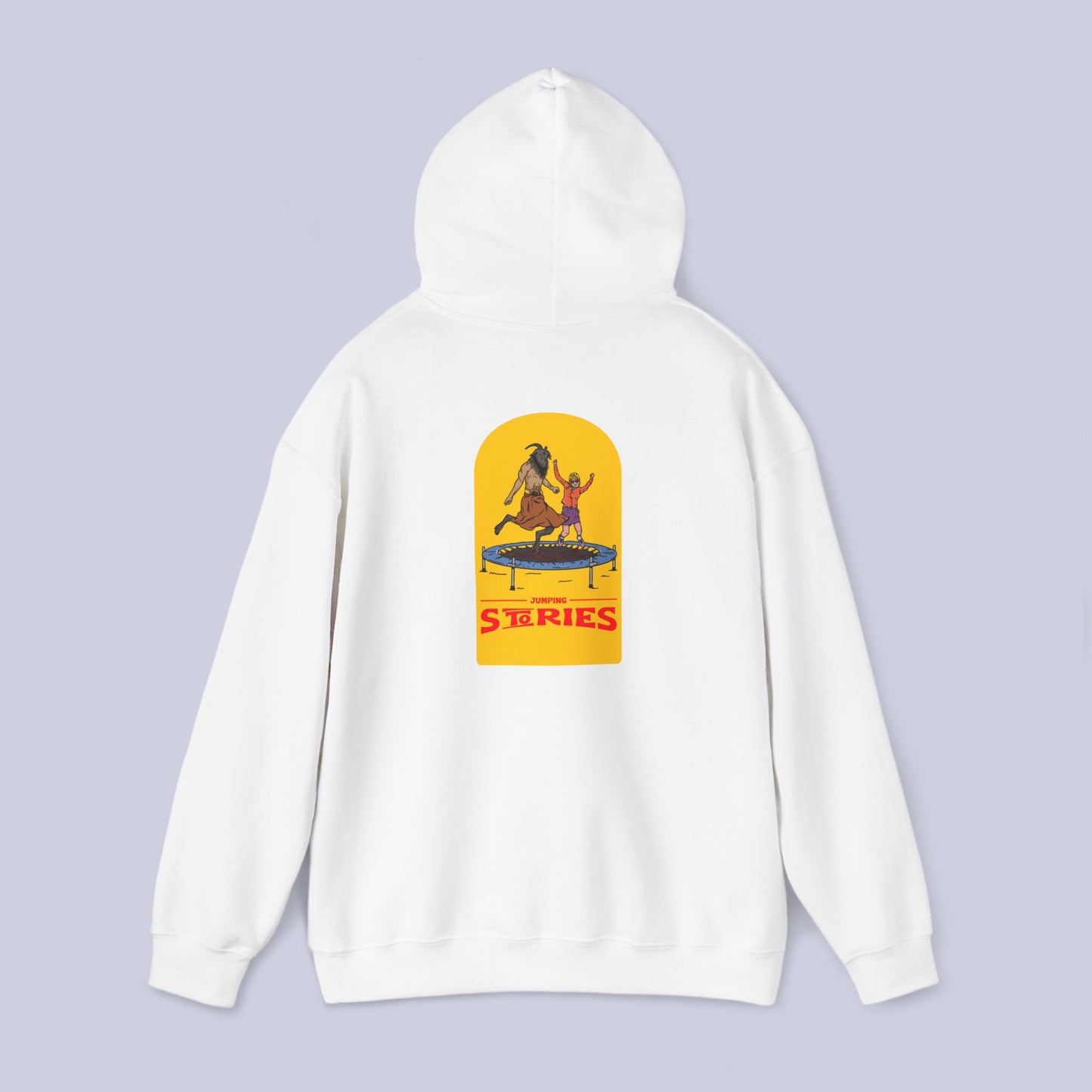 Baphomet Jumping Stories Pullover Hoodie