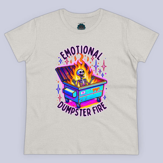 Emotional Dumpster Fire Women's Tee