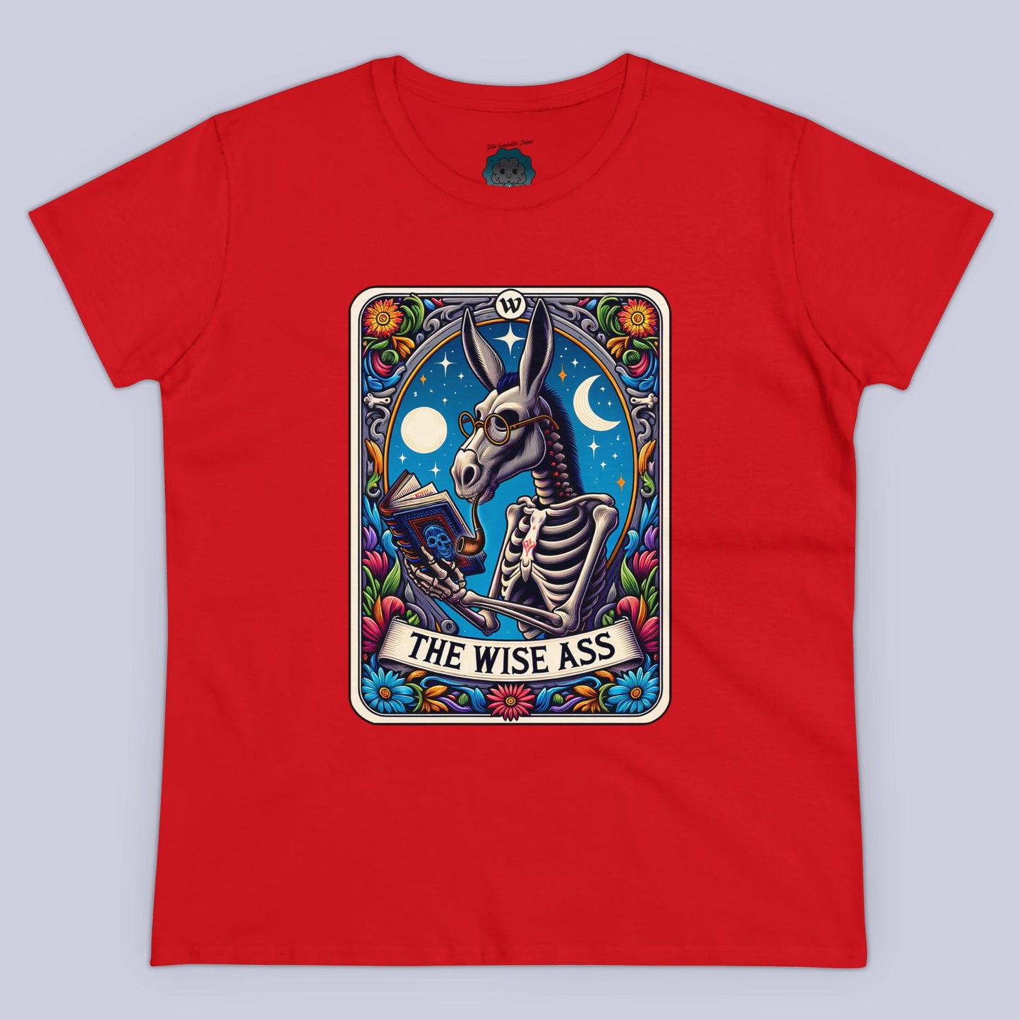 Wise Ass Tarot Card Women's Tee