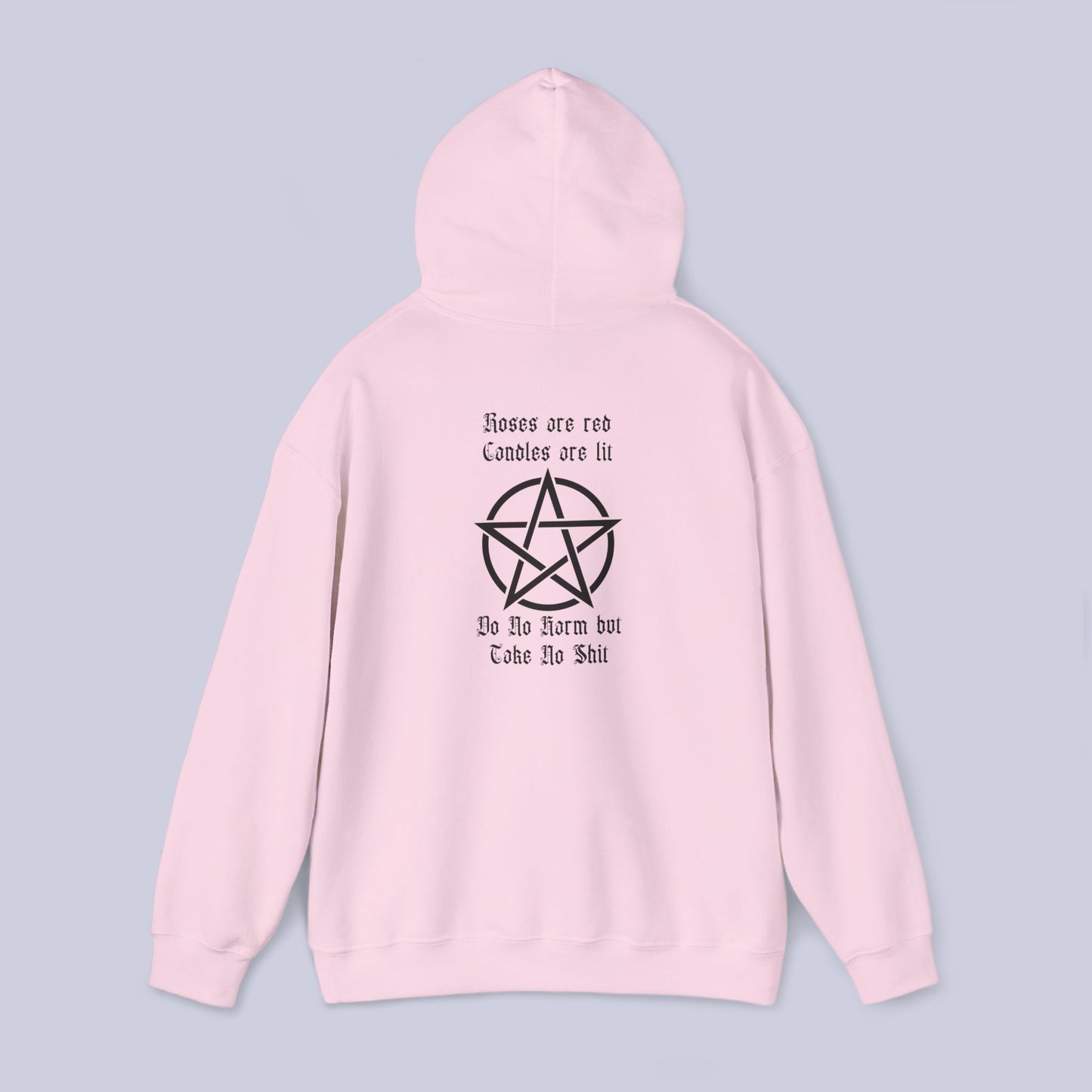 Roses are Red, Candles are Lit Pullover Hoodie