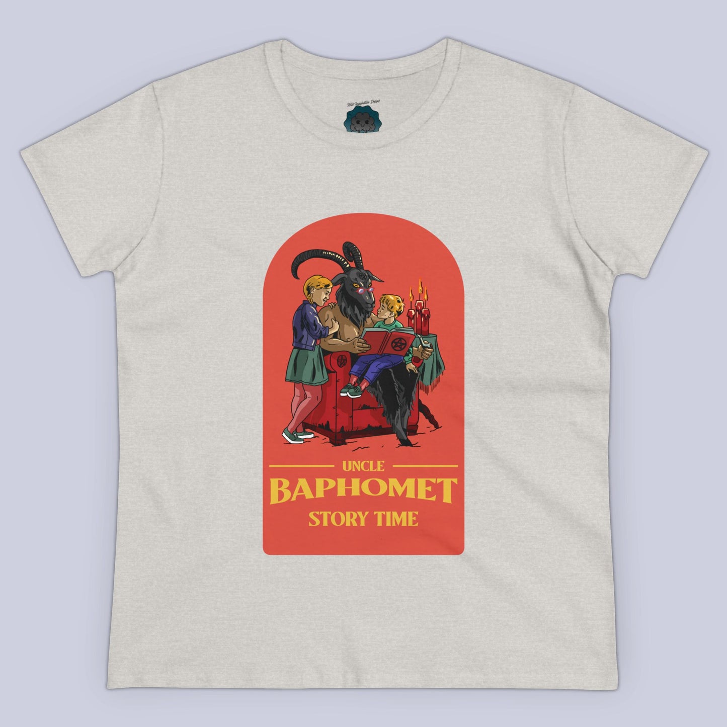 Uncle Baphomet Story Time Women's Tee