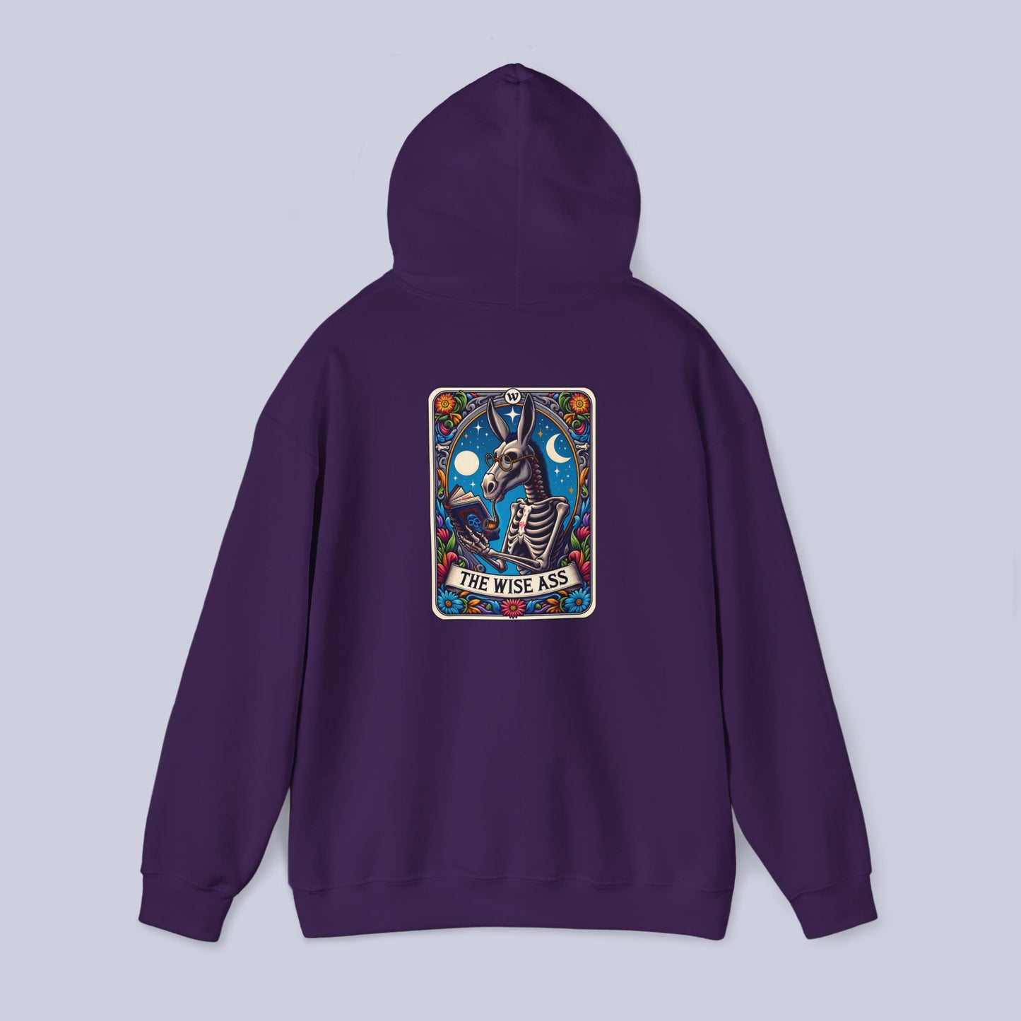 The Wise Ass Tarot Card Pullover Hoodie