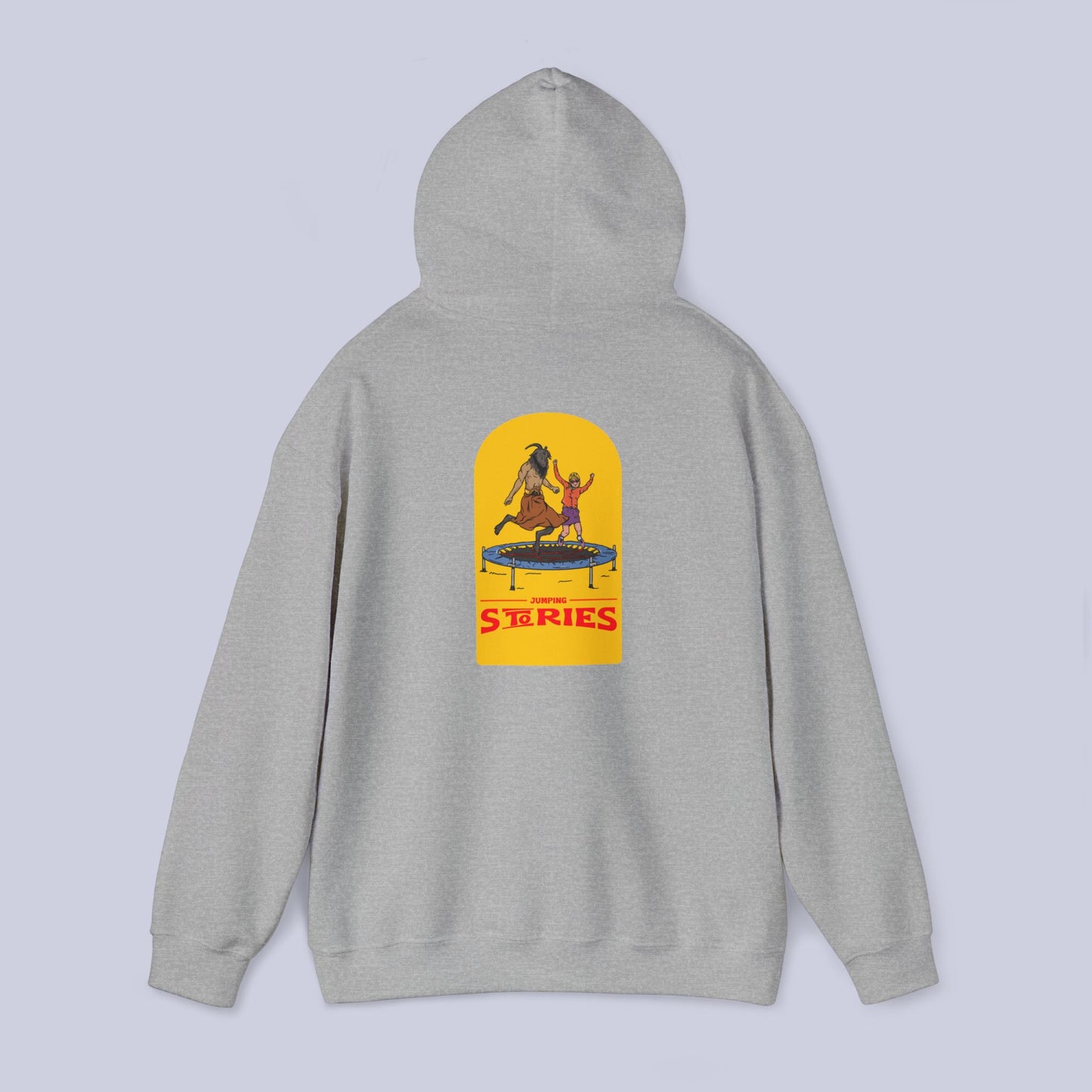 Baphomet Jumping Stories Pullover Hoodie