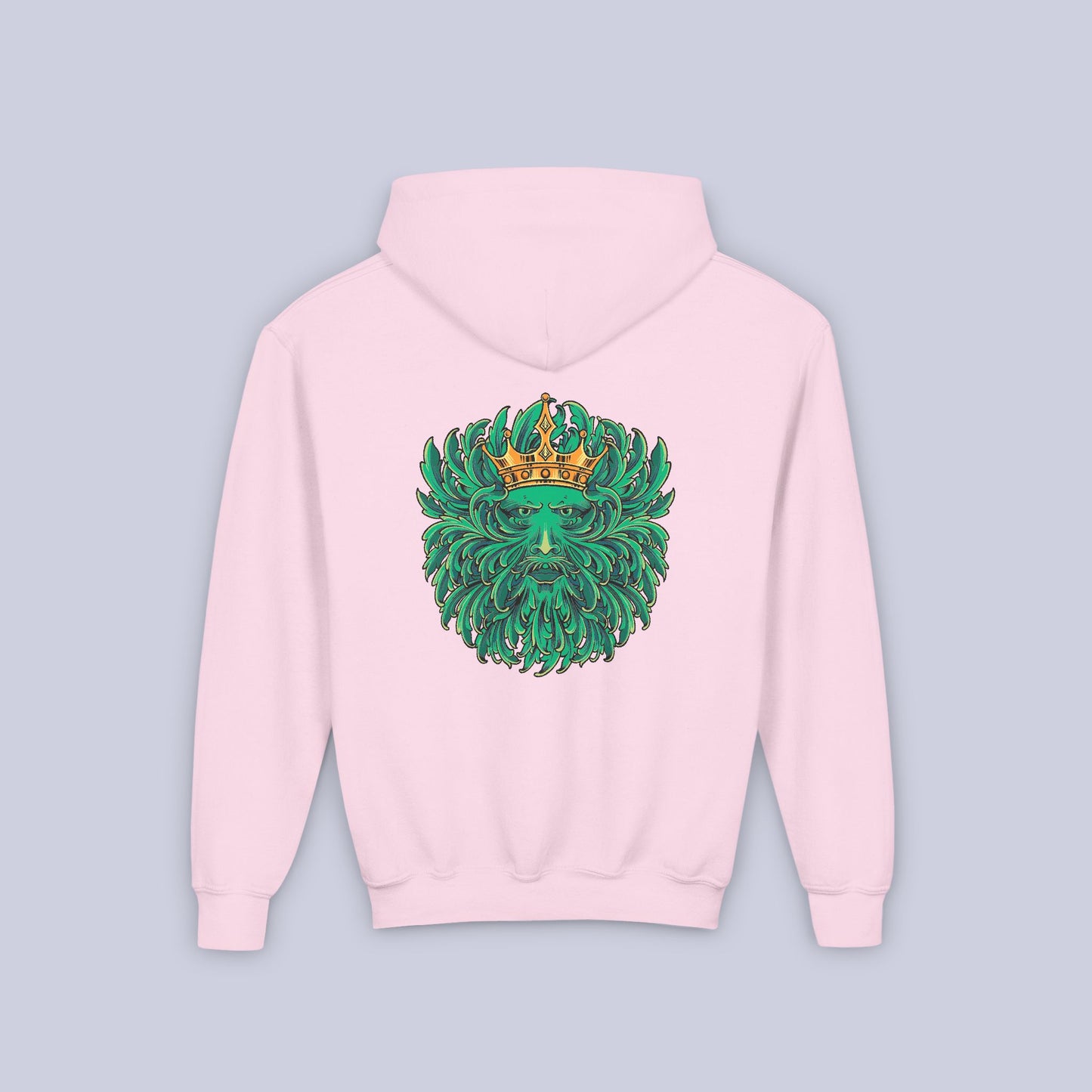 Green Man Kid's Hoodie