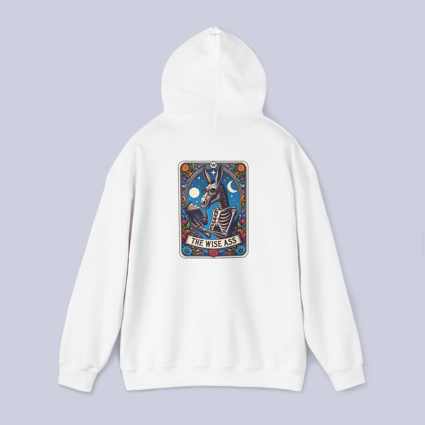 The Wise Ass Tarot Card Pullover Hoodie