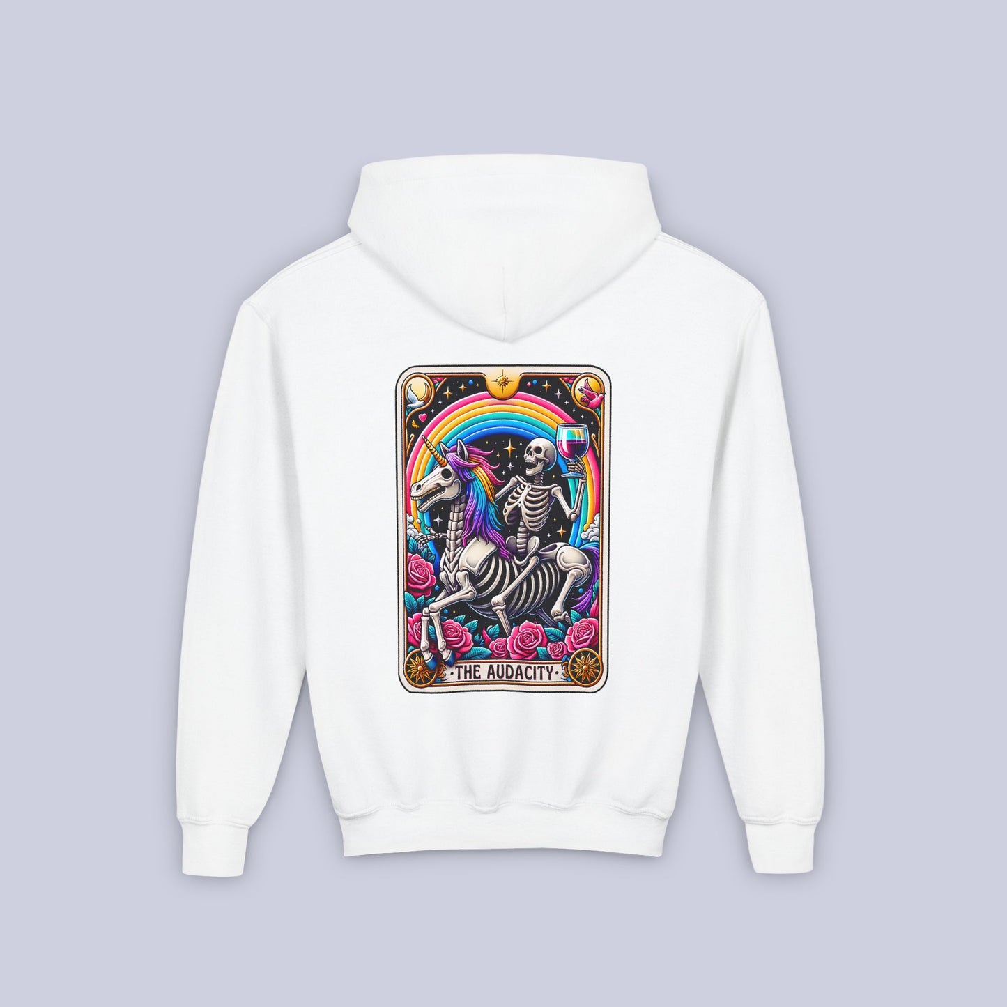 The Audacity Tarot Card Kids Hoodie