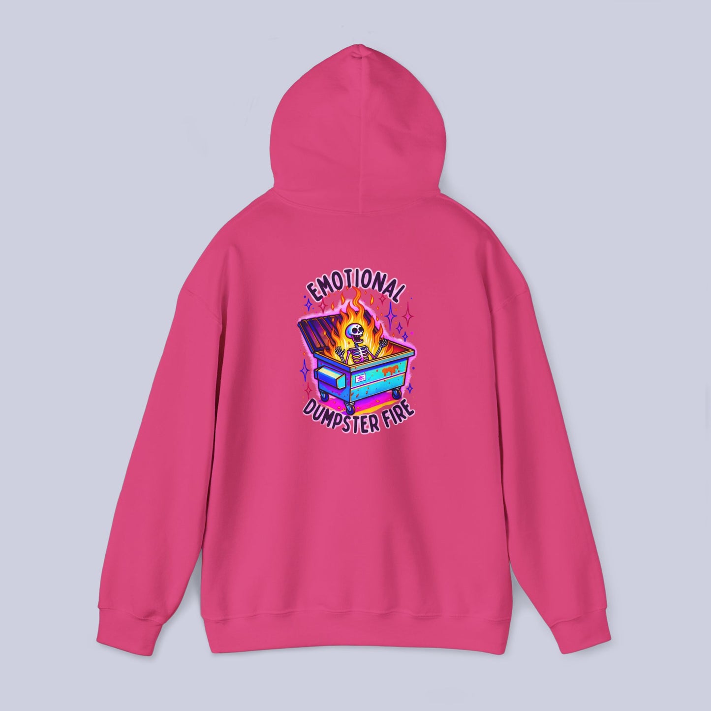 Emotional Dumpster Fire Pullover Hoodie