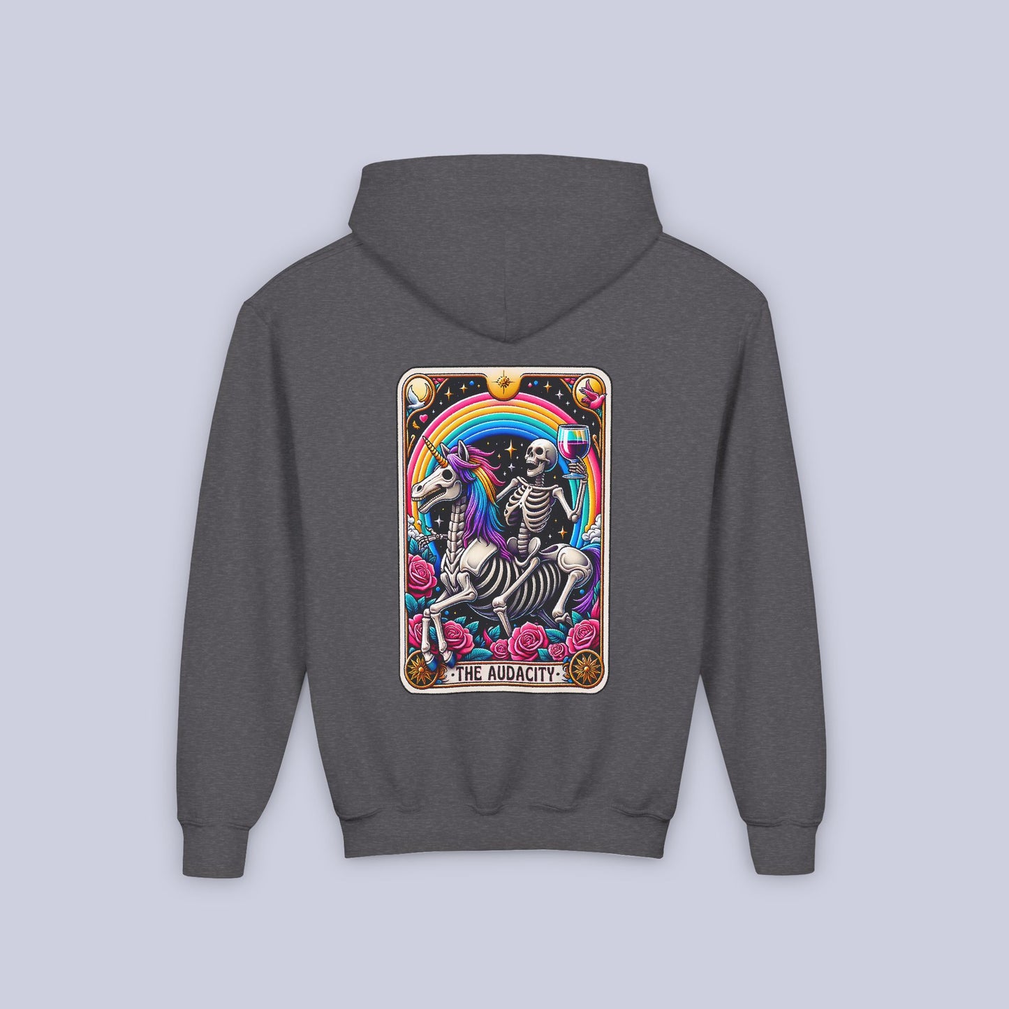 The Audacity Tarot Card Kids Hoodie