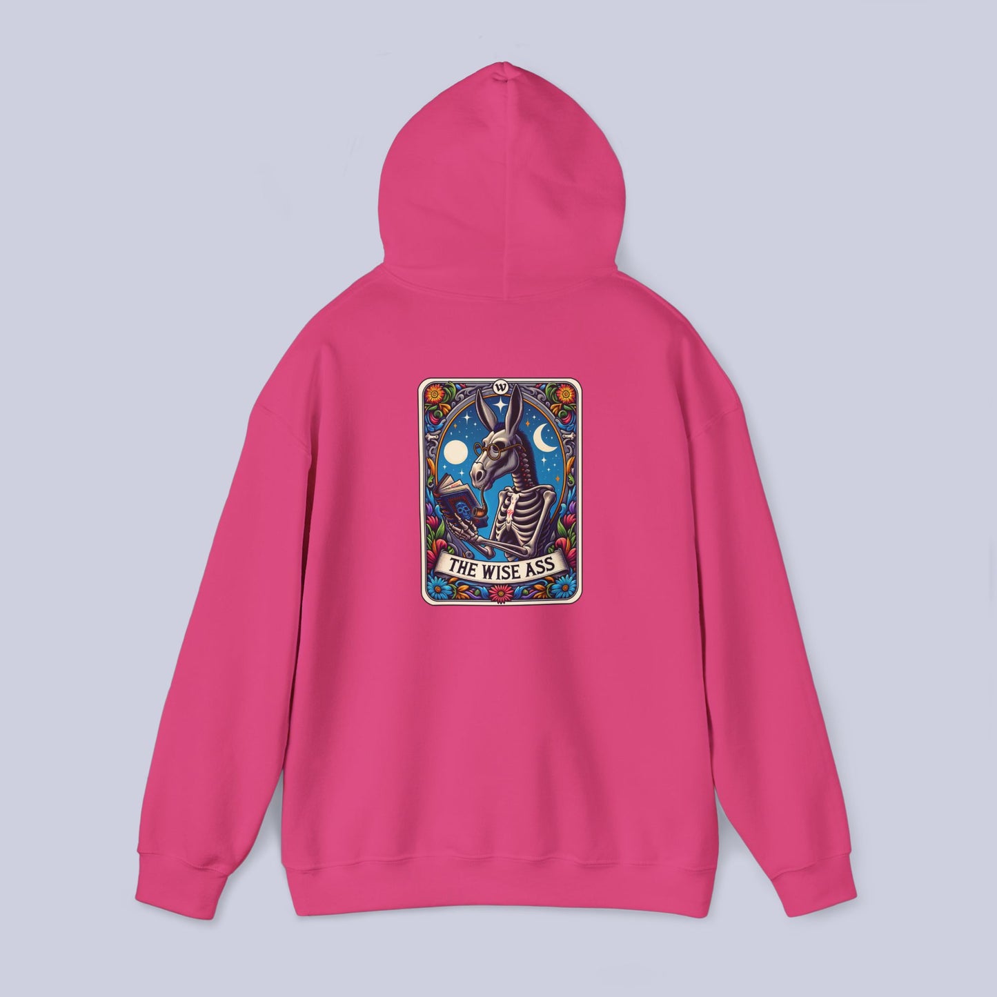 The Wise Ass Tarot Card Pullover Hoodie