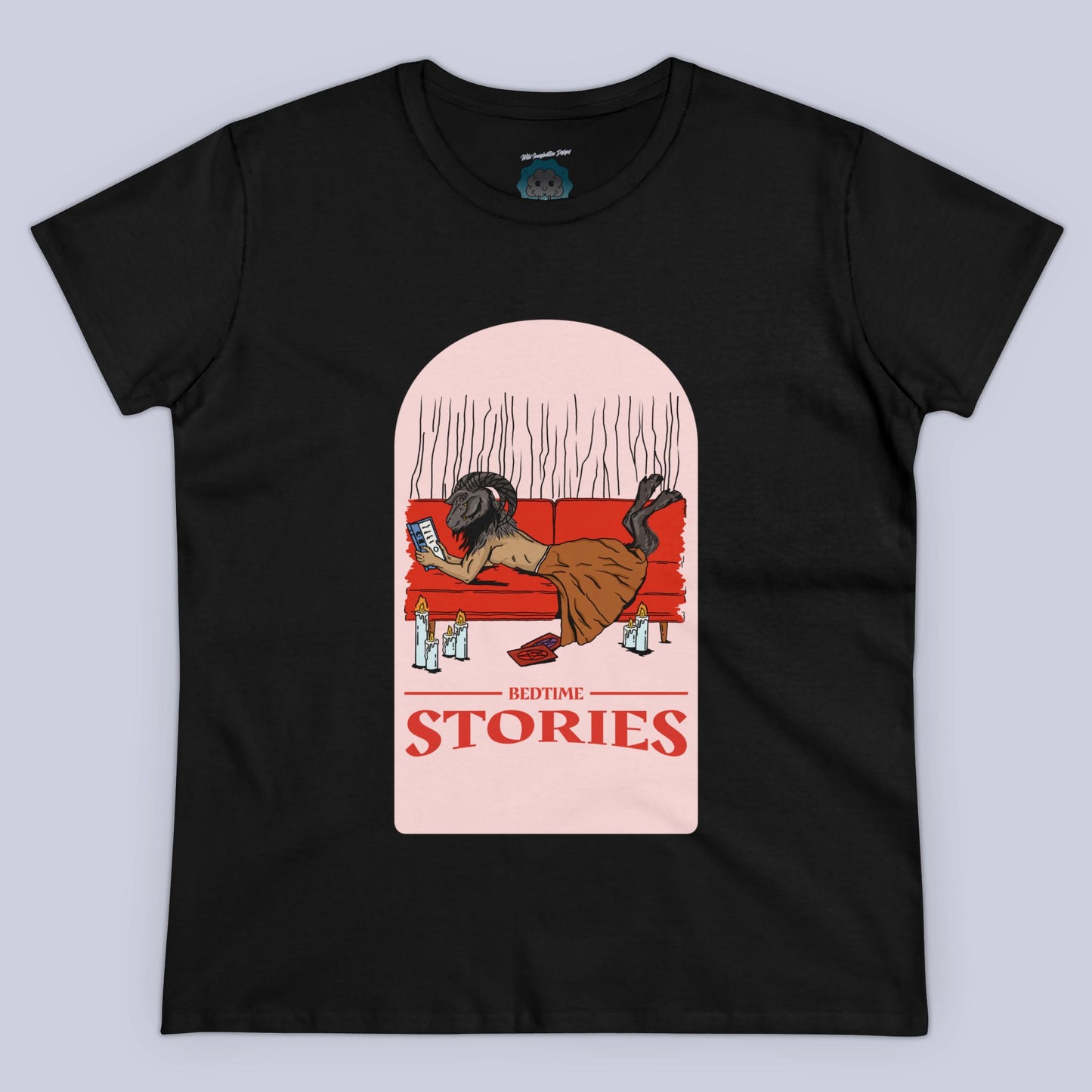 Bedtime Stories With Baphomet Women's Tee