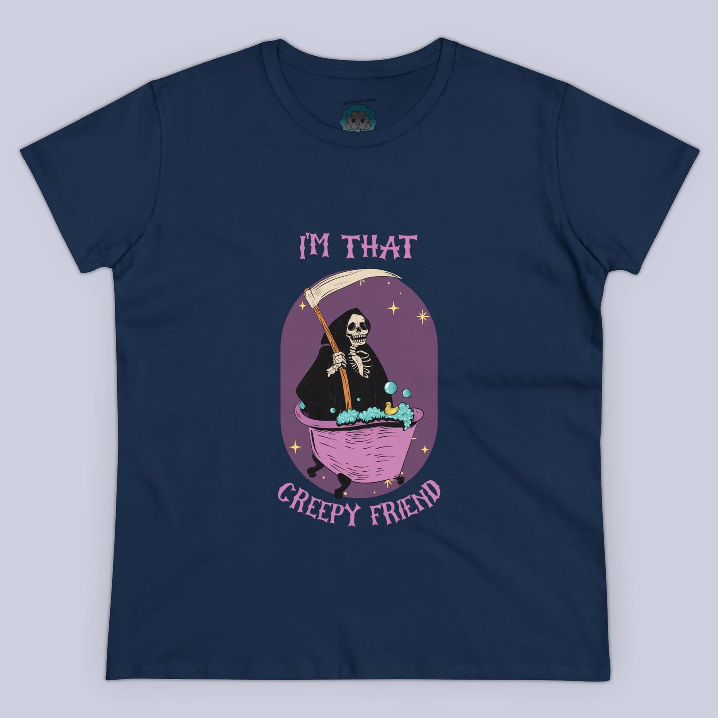 Grim Reaper I'm That Creepy Friend Women's Tee