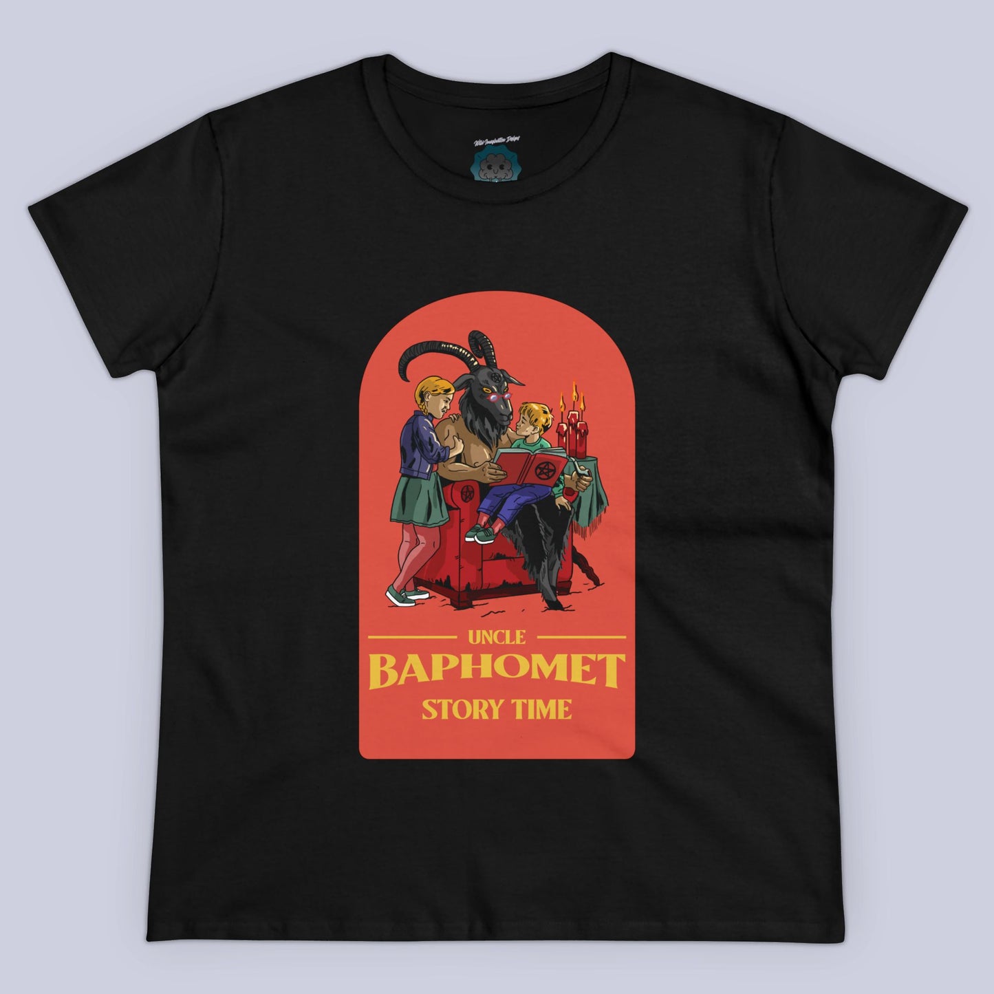 Uncle Baphomet Story Time Women's Tee