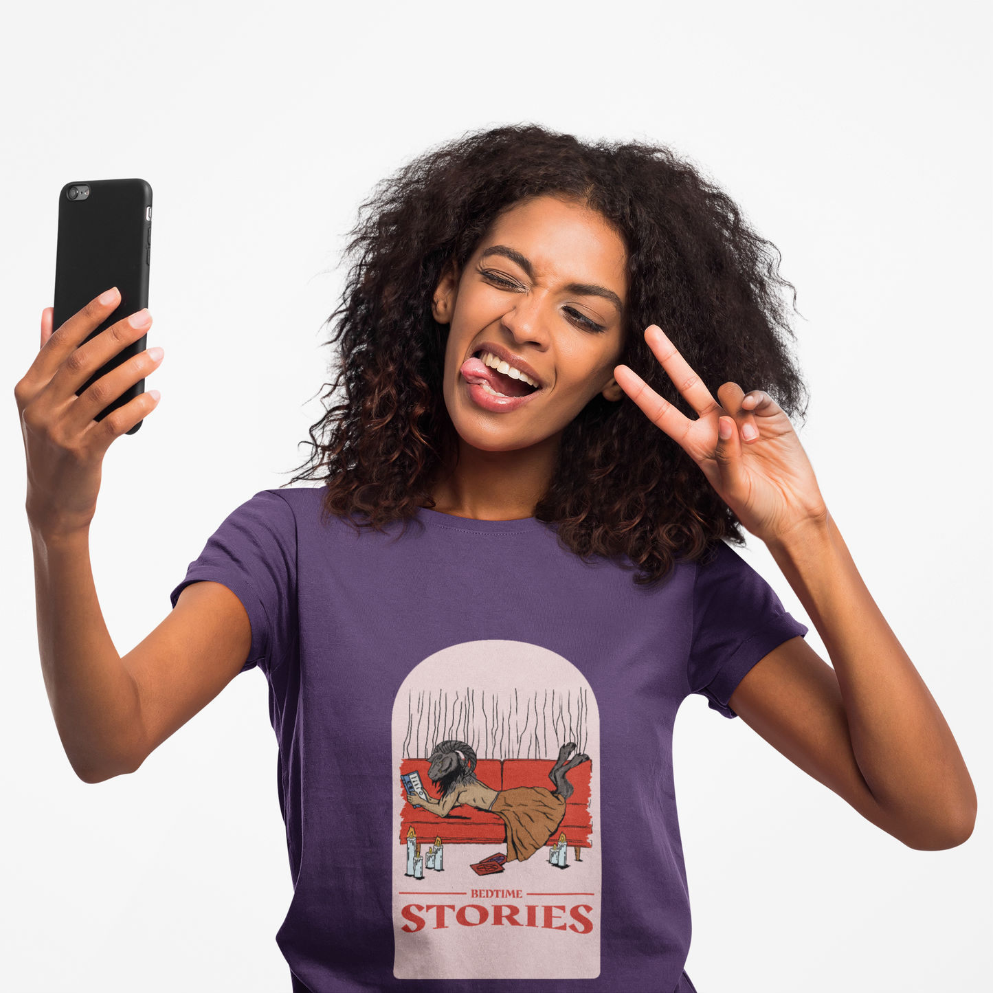 Bedtime Stories With Baphomet Women's Tee