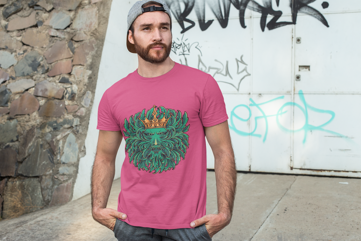 Green Man Men's Tee