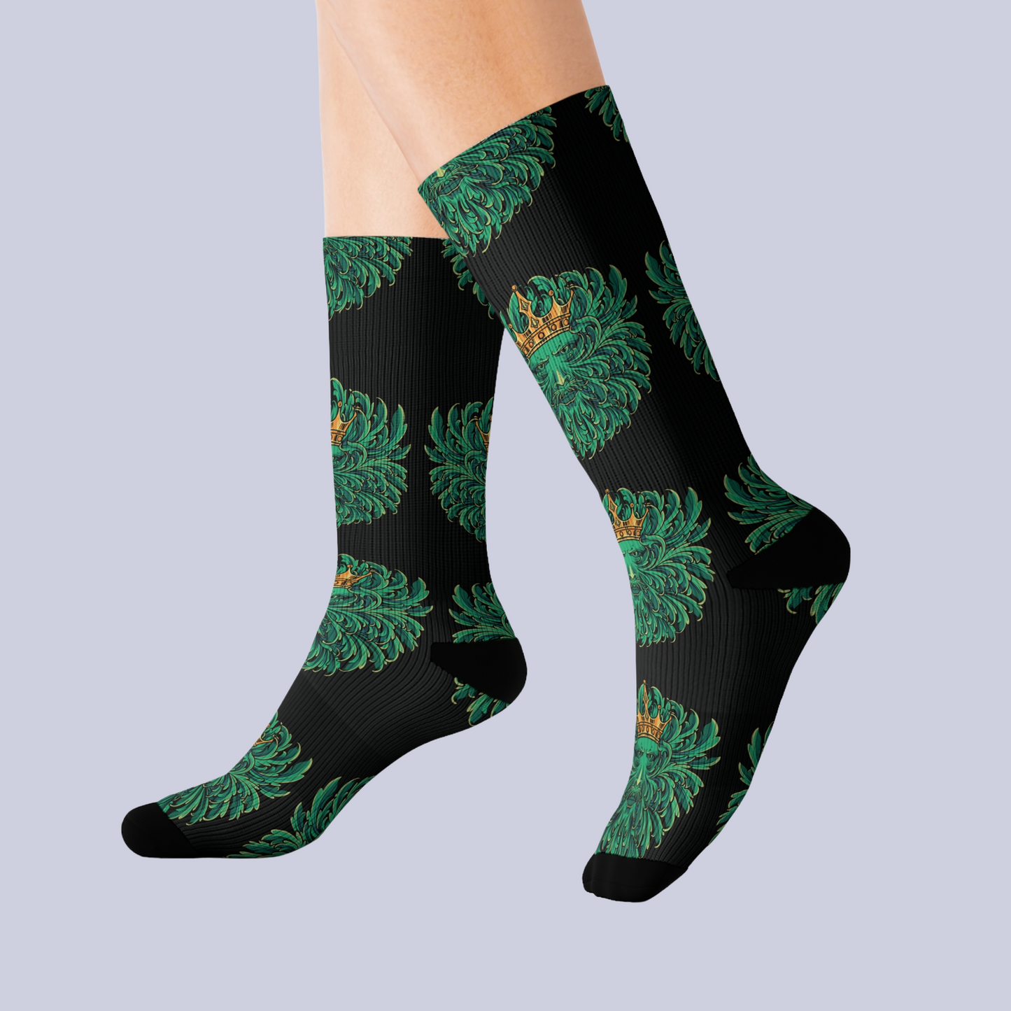 Green Man Socks