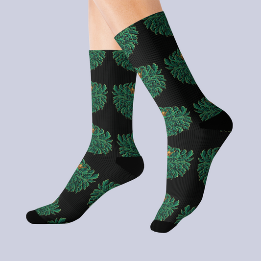 Green Man Socks