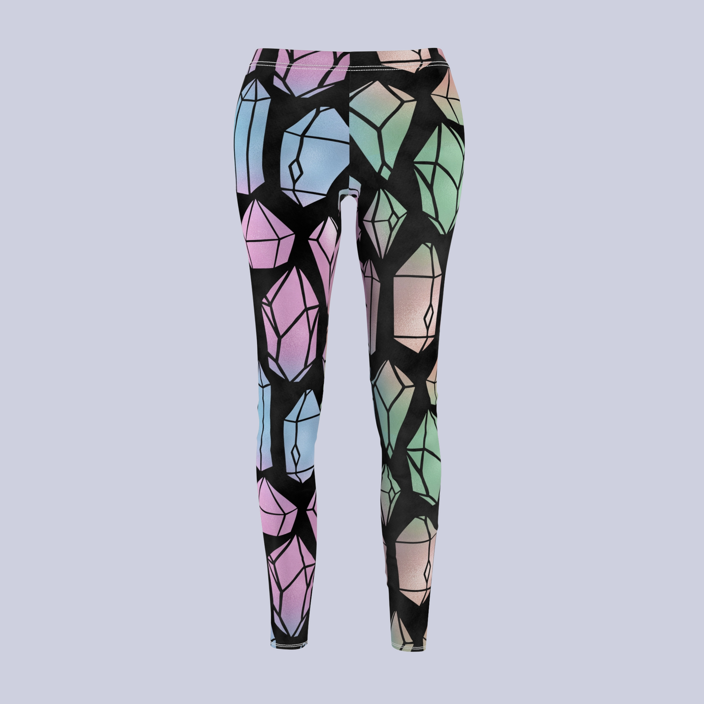 Colorful Crystal Women's Casual Leggings