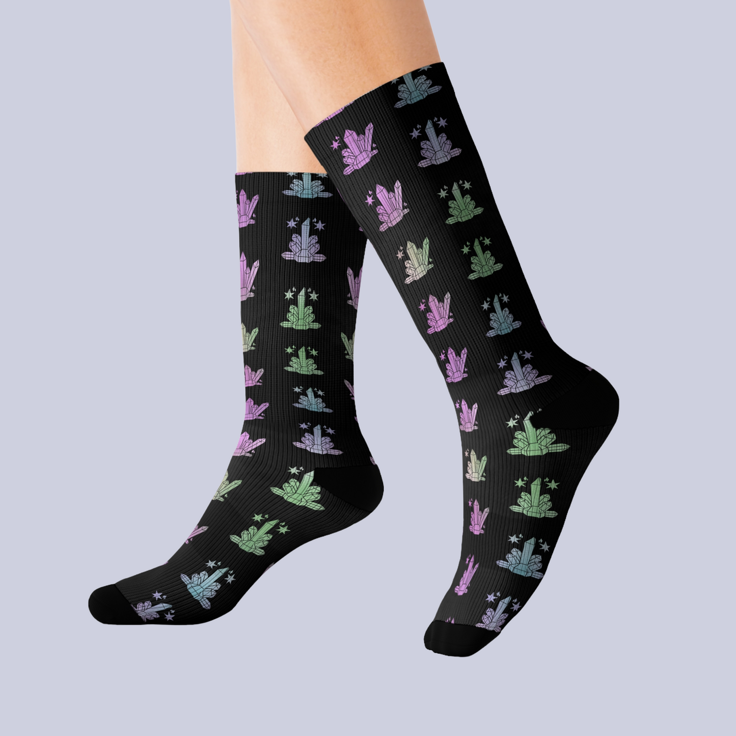 Crystal Cluster Socks