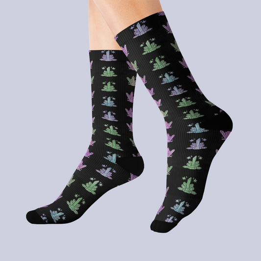 Crystal Cluster Socks