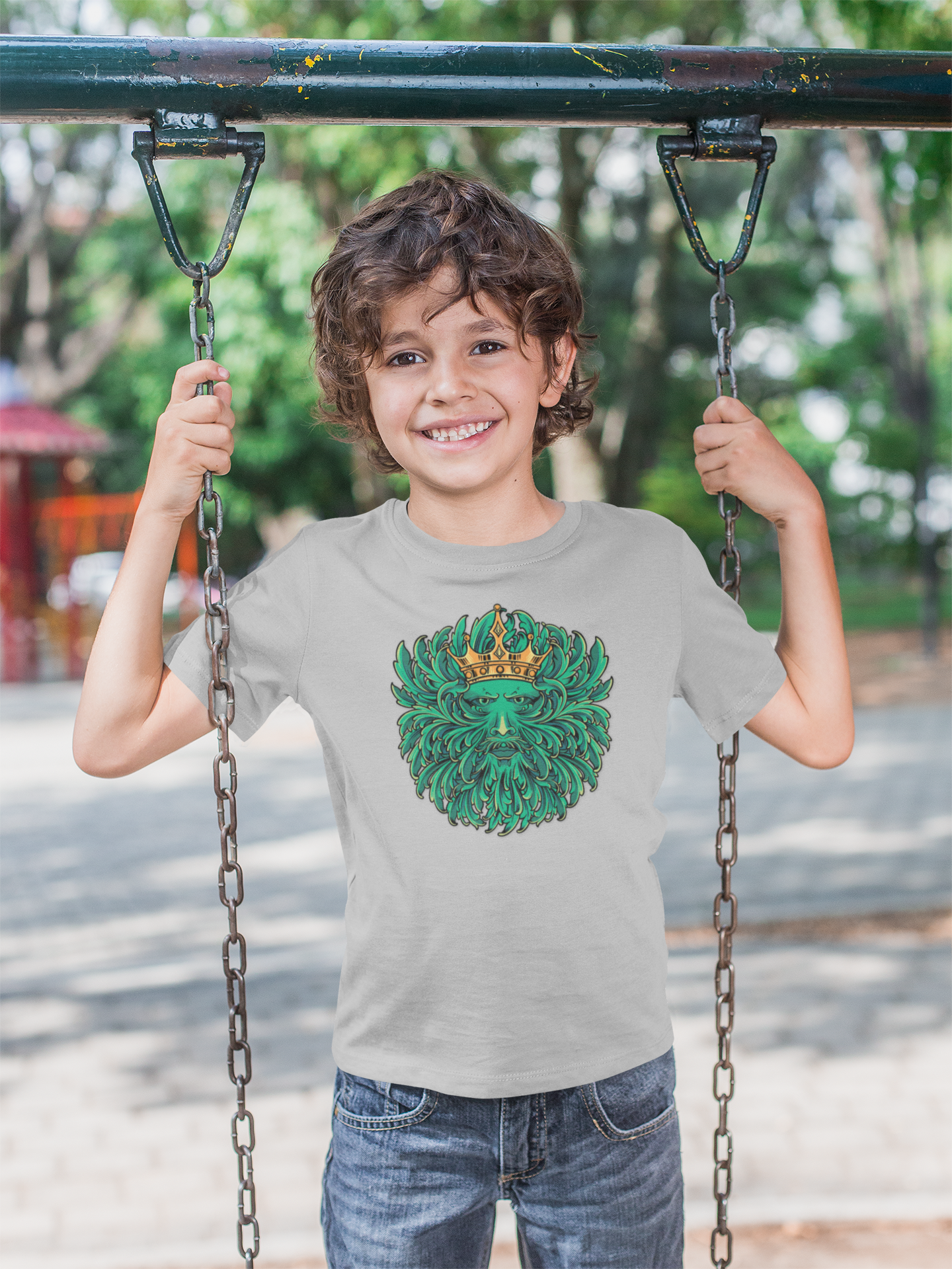 Green Man Kid's Tee