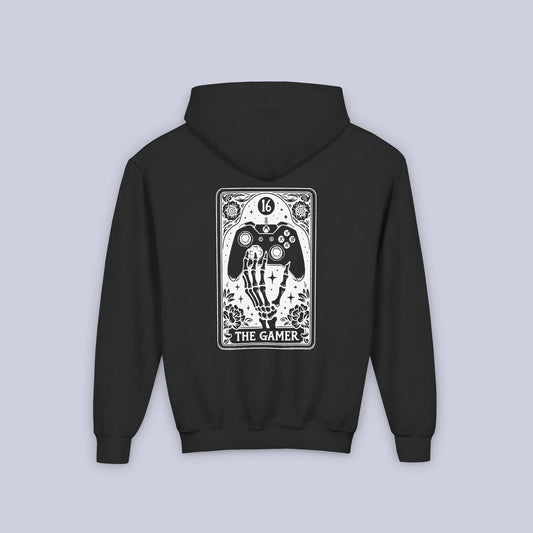 The Gamer Tarot Card Kid's Hoodie