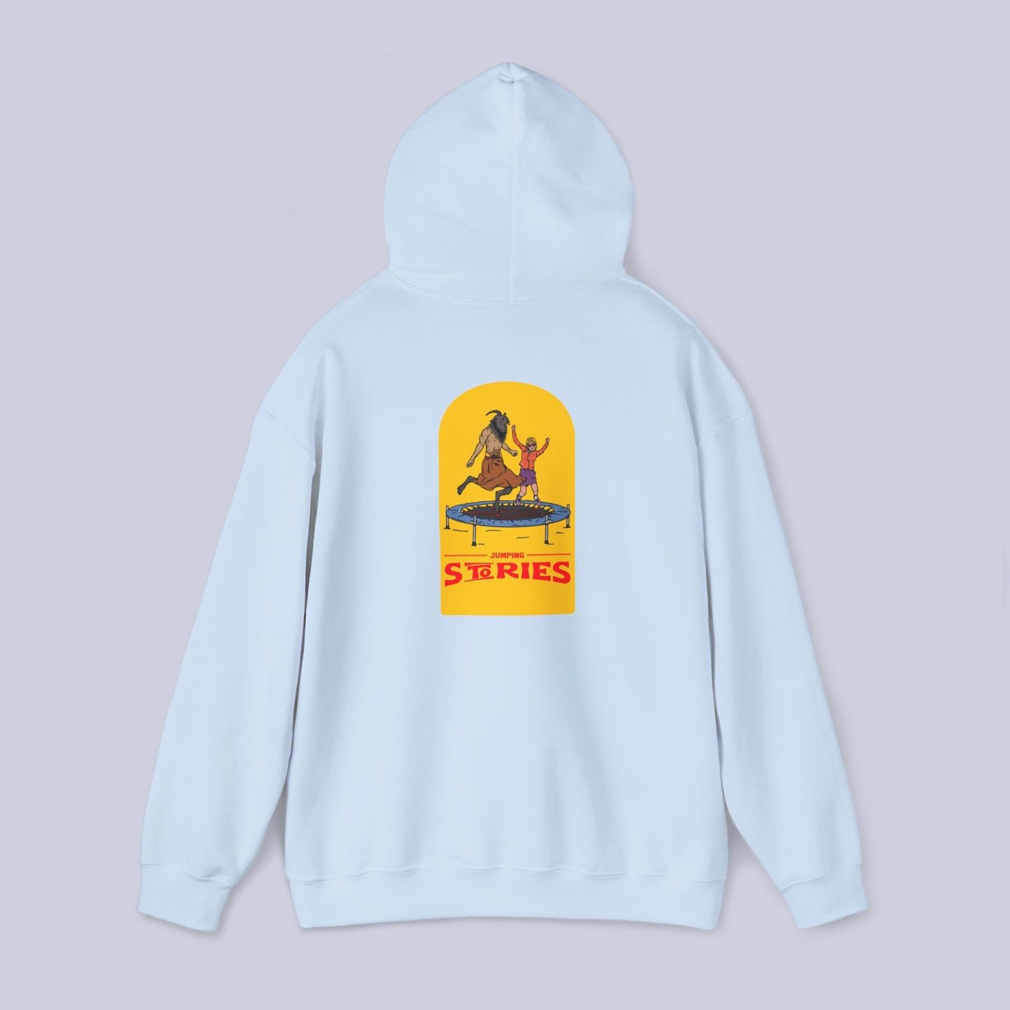 Baphomet Jumping Stories Pullover Hoodie