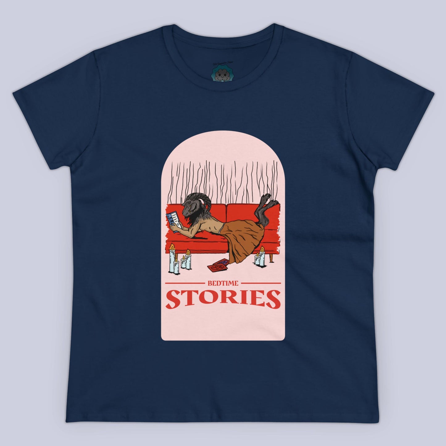 Bedtime Stories With Baphomet Women's Tee