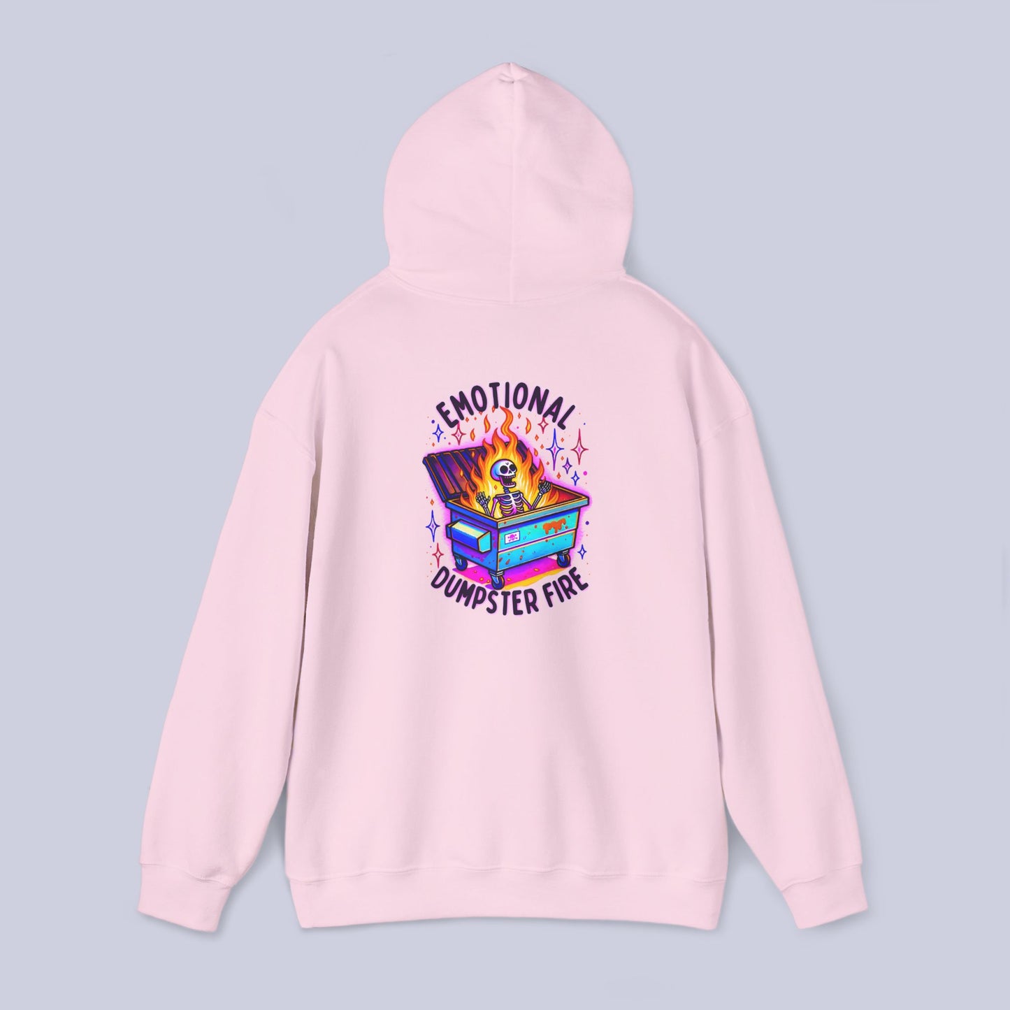 Emotional Dumpster Fire Pullover Hoodie