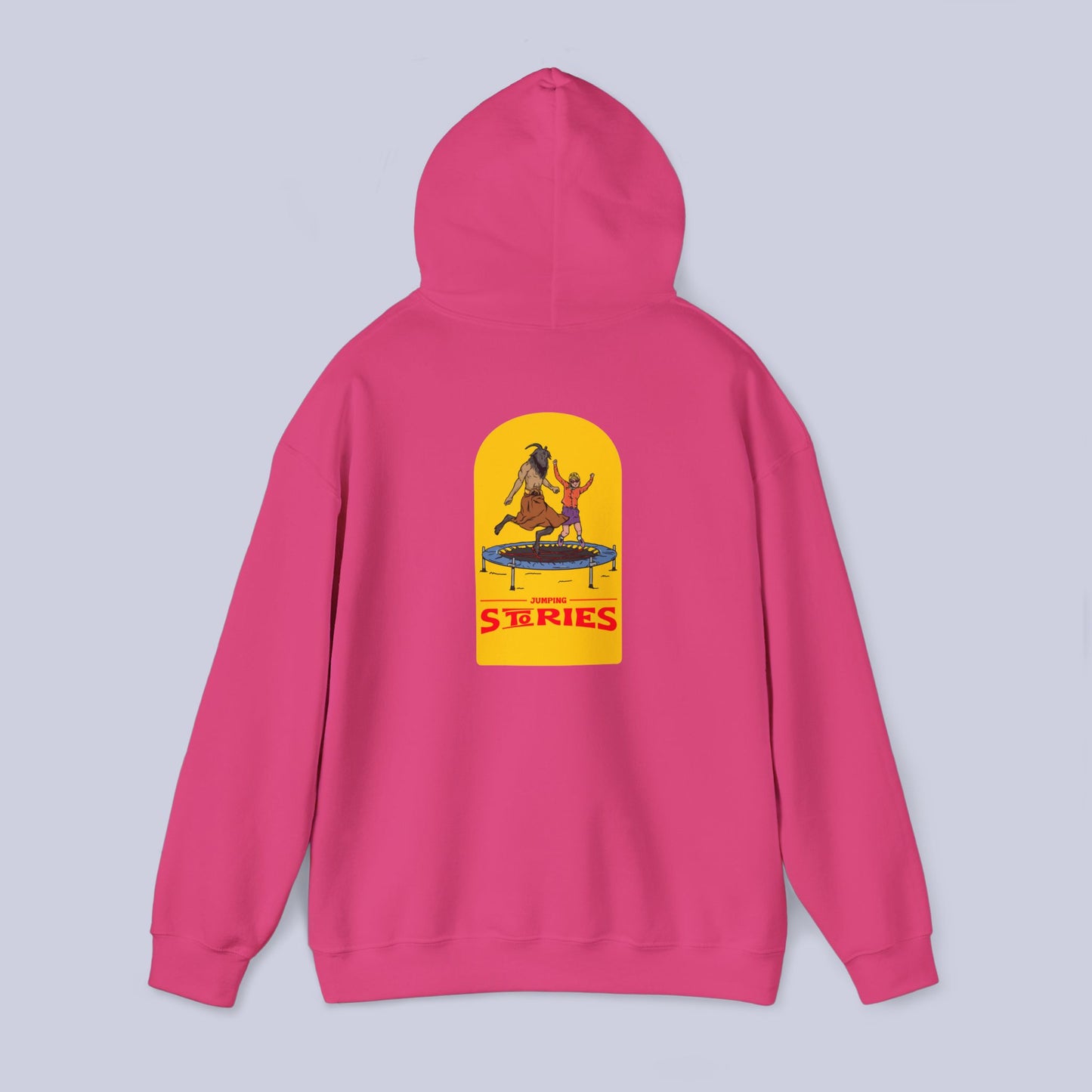 Baphomet Jumping Stories Pullover Hoodie