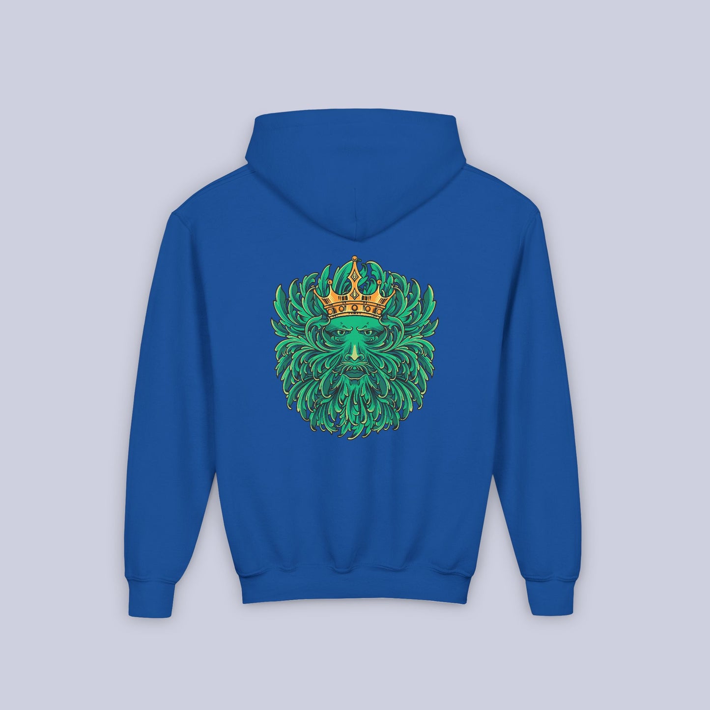 Green Man Kid's Hoodie