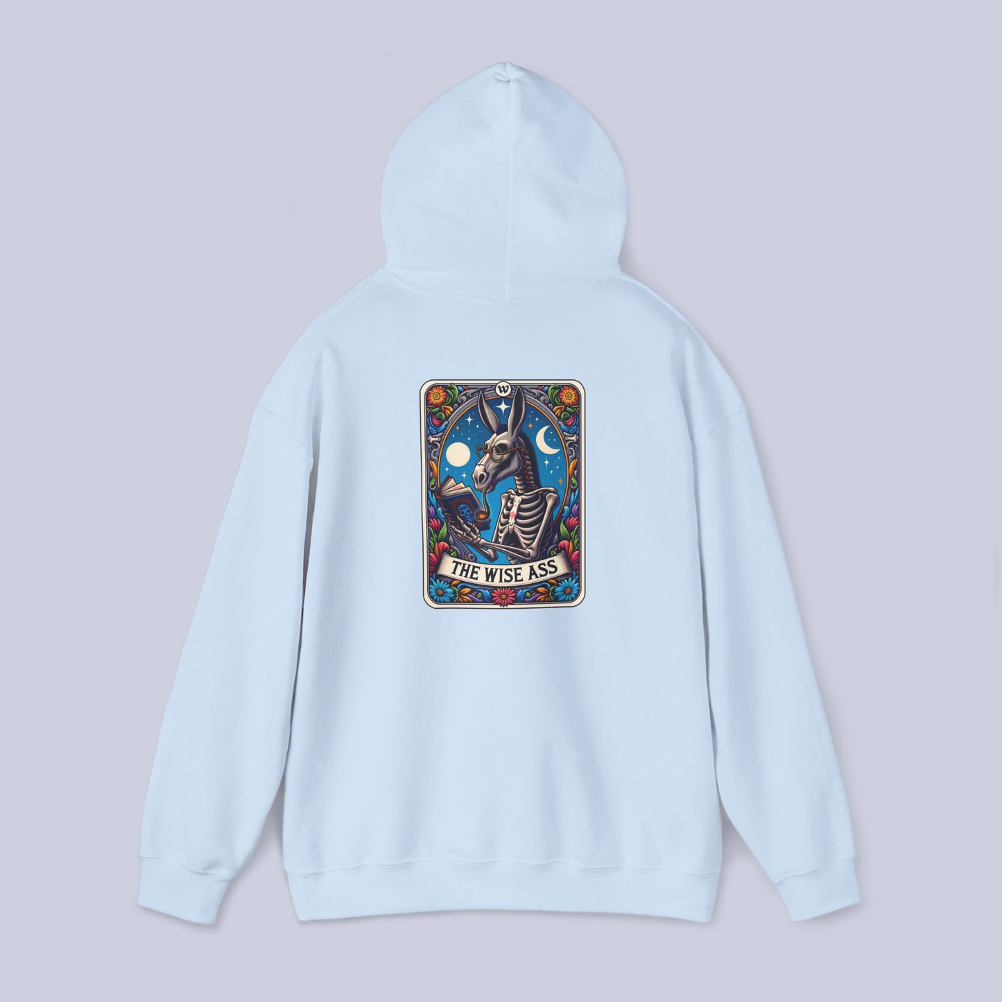 The Wise Ass Tarot Card Pullover Hoodie