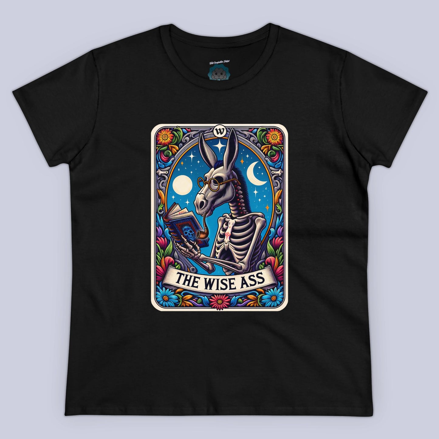 Wise Ass Tarot Card Women's Tee