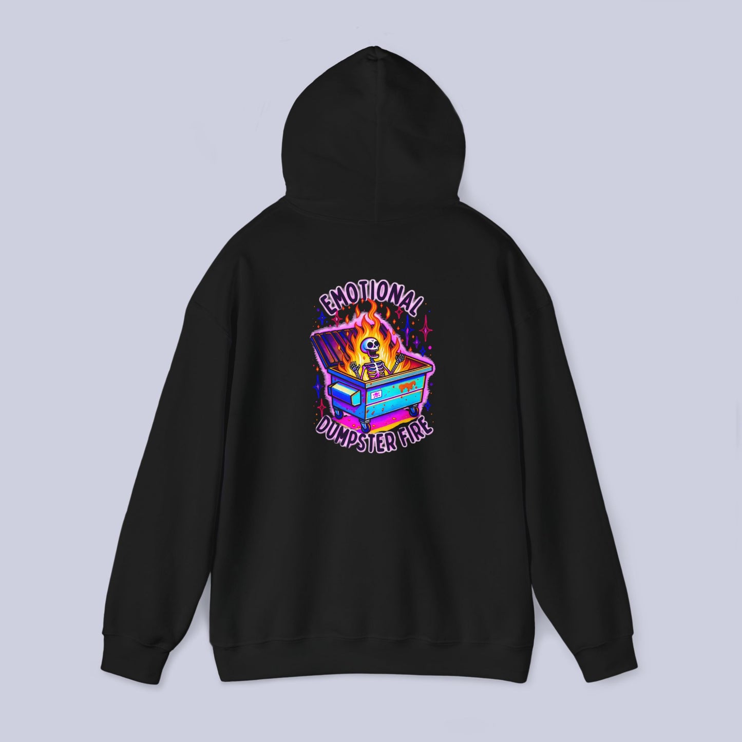 Emotional Dumpster Fire Pullover Hoodie